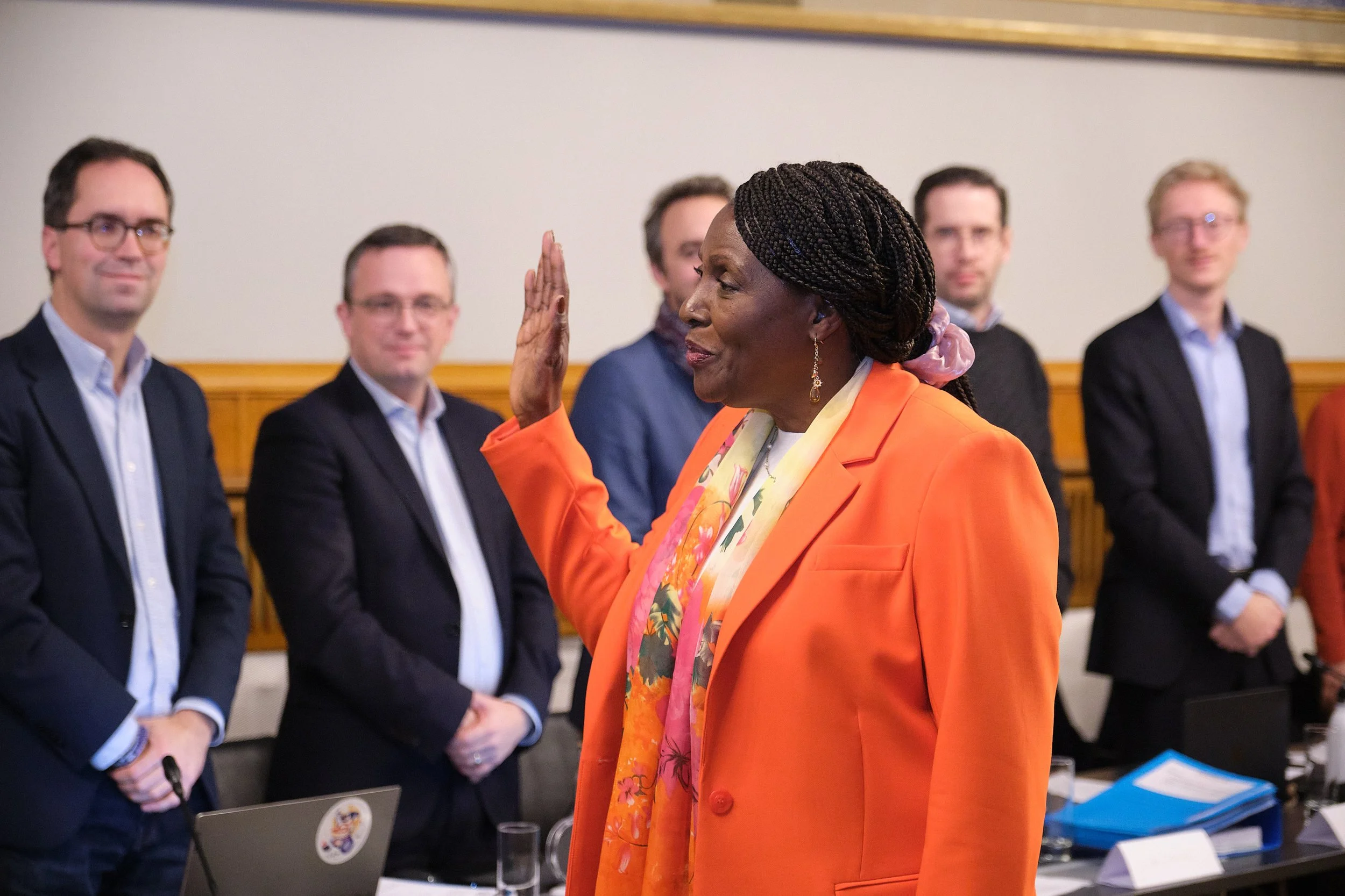 Prestation de serment en tant qu’Échevine et Officière de l’état civil à Woluwe-Saint-Lambert