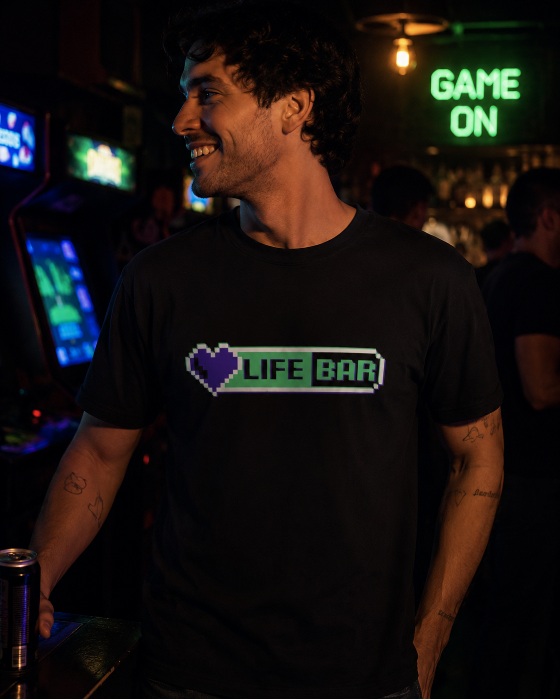 Logo Black Tee