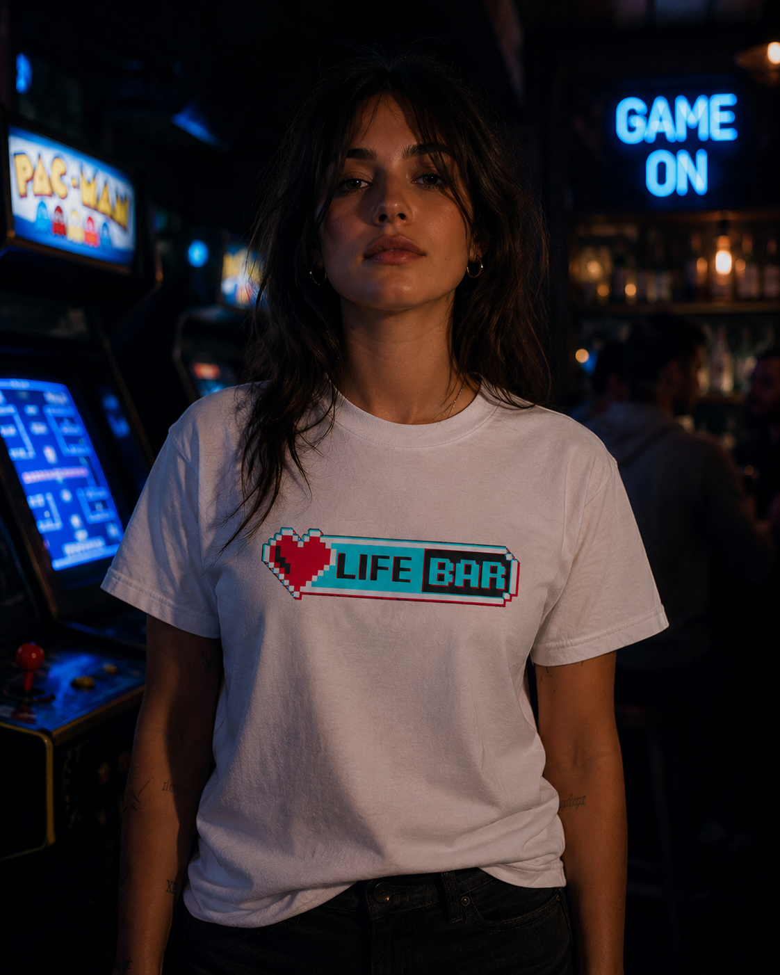 Logo White Tee