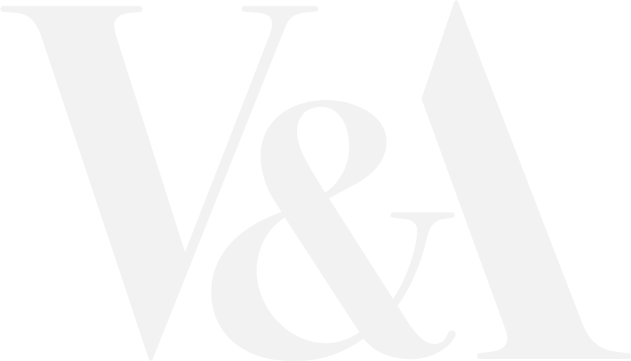 The logo of the company V&A, featuring large white letters on a black background.
