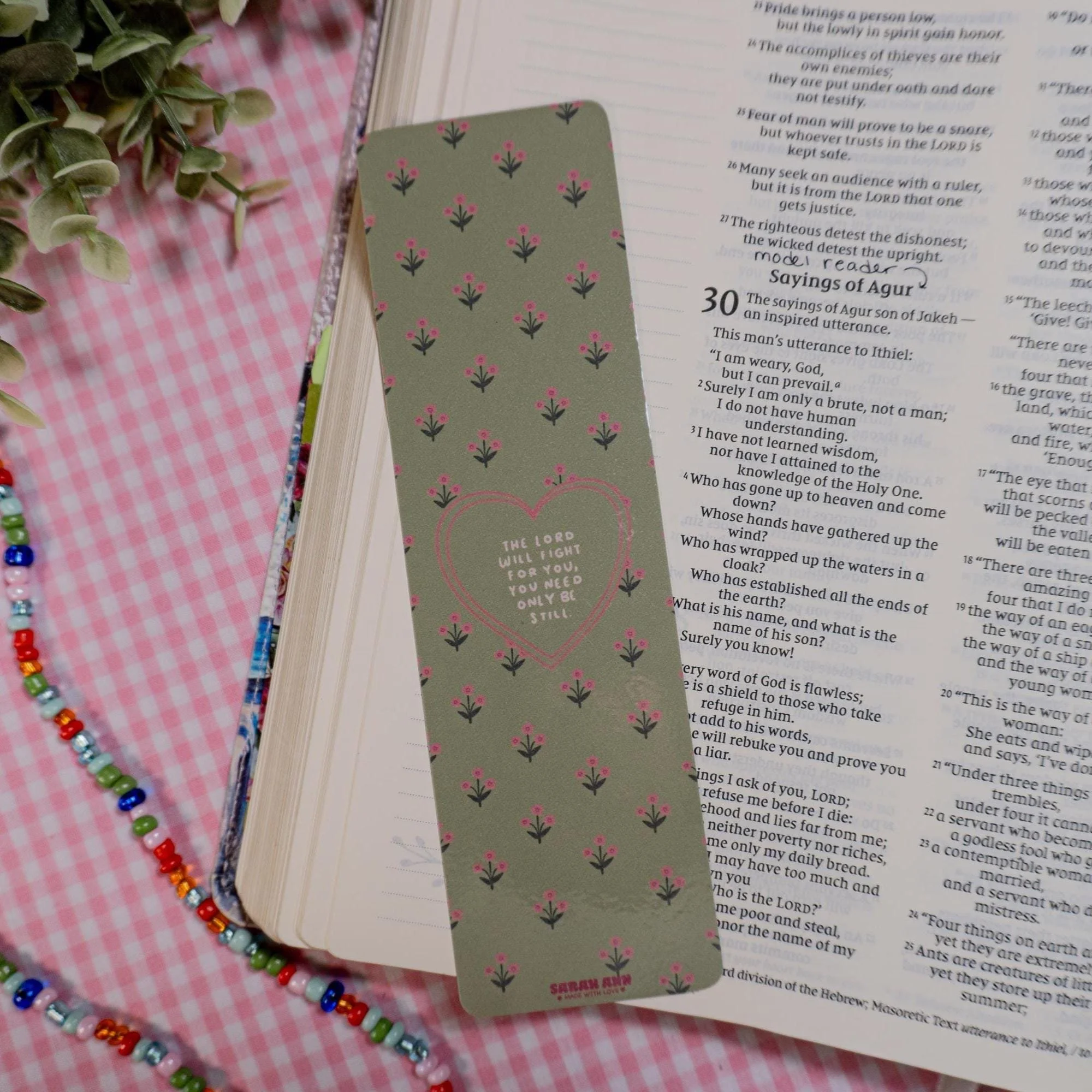 Be Still Bookmark