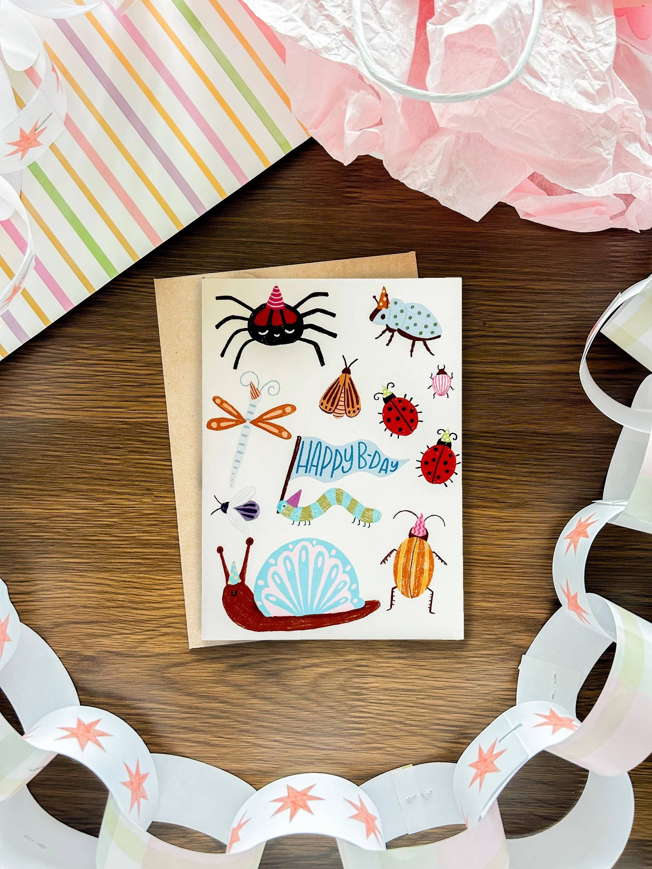 Bug Birthday Card