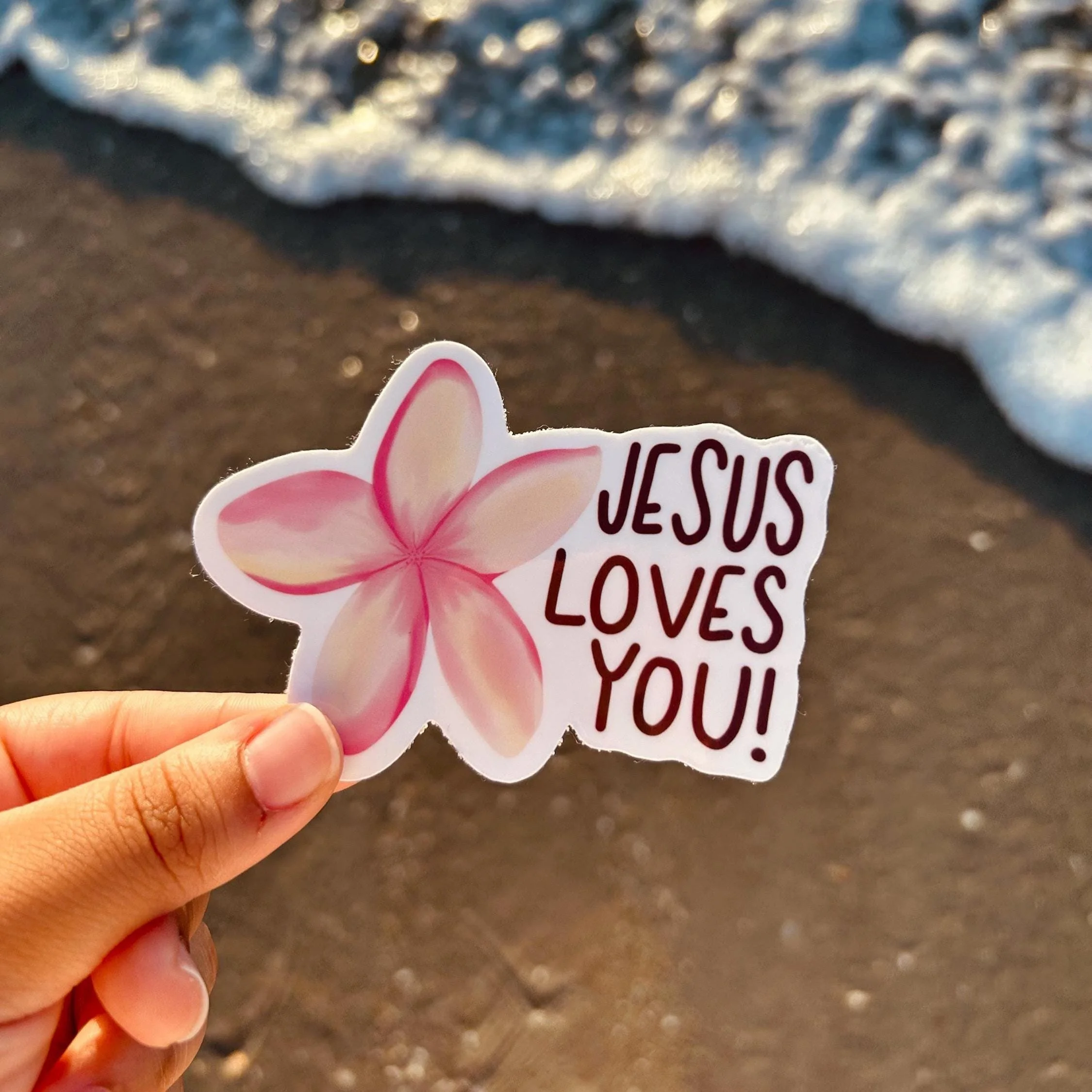 Jesus Loves You Sticker