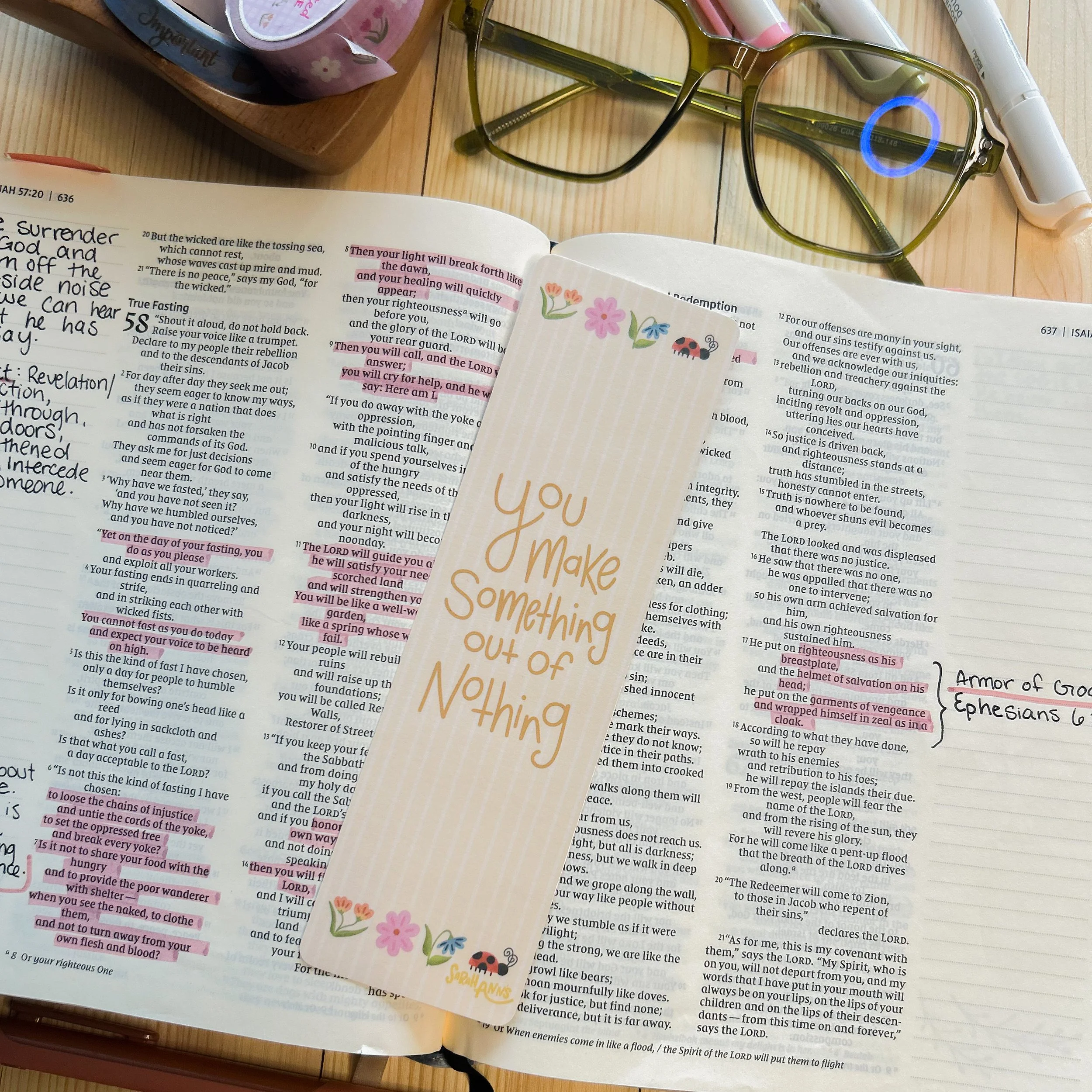 Something out of Nothing Bookmark