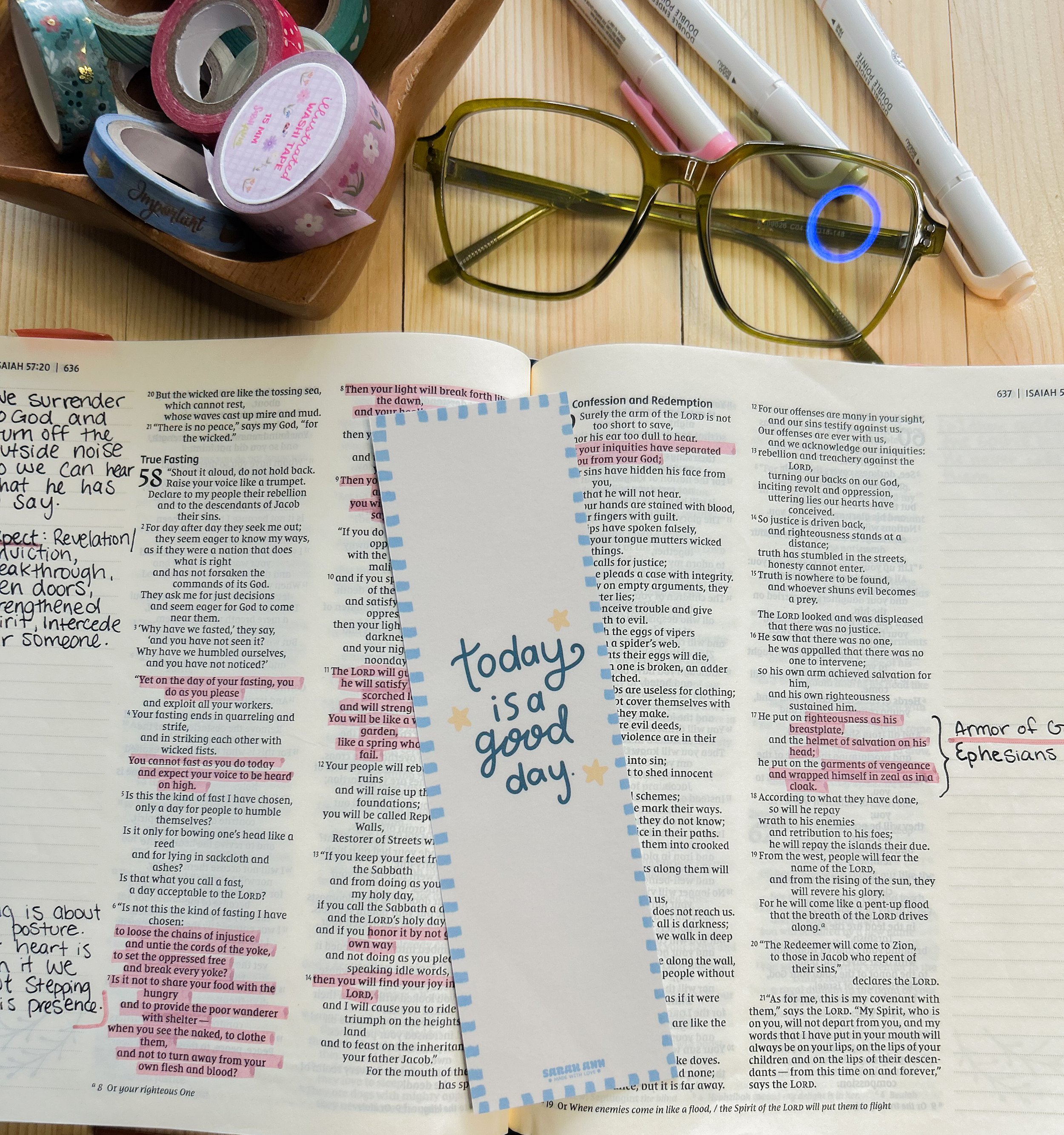 Today is a Good Day Bookmark