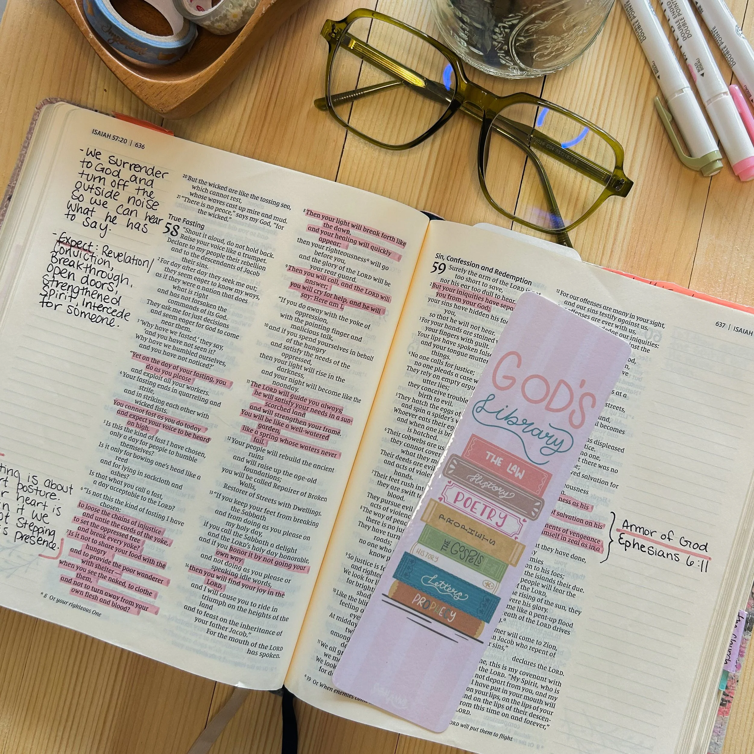 God's Library Bookmark