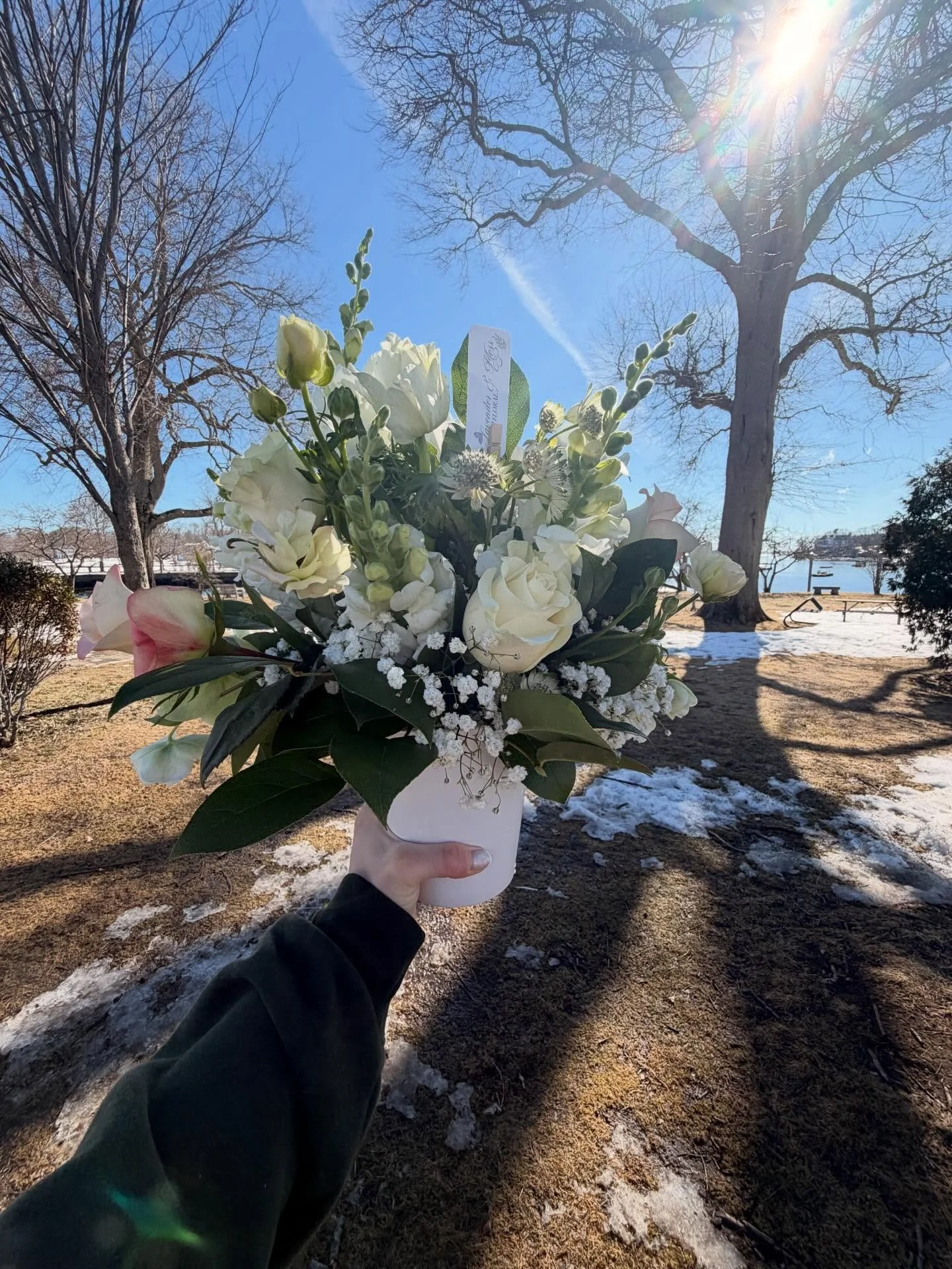 Weekly walk to deliver a floral subscription to @citizensprivatebank