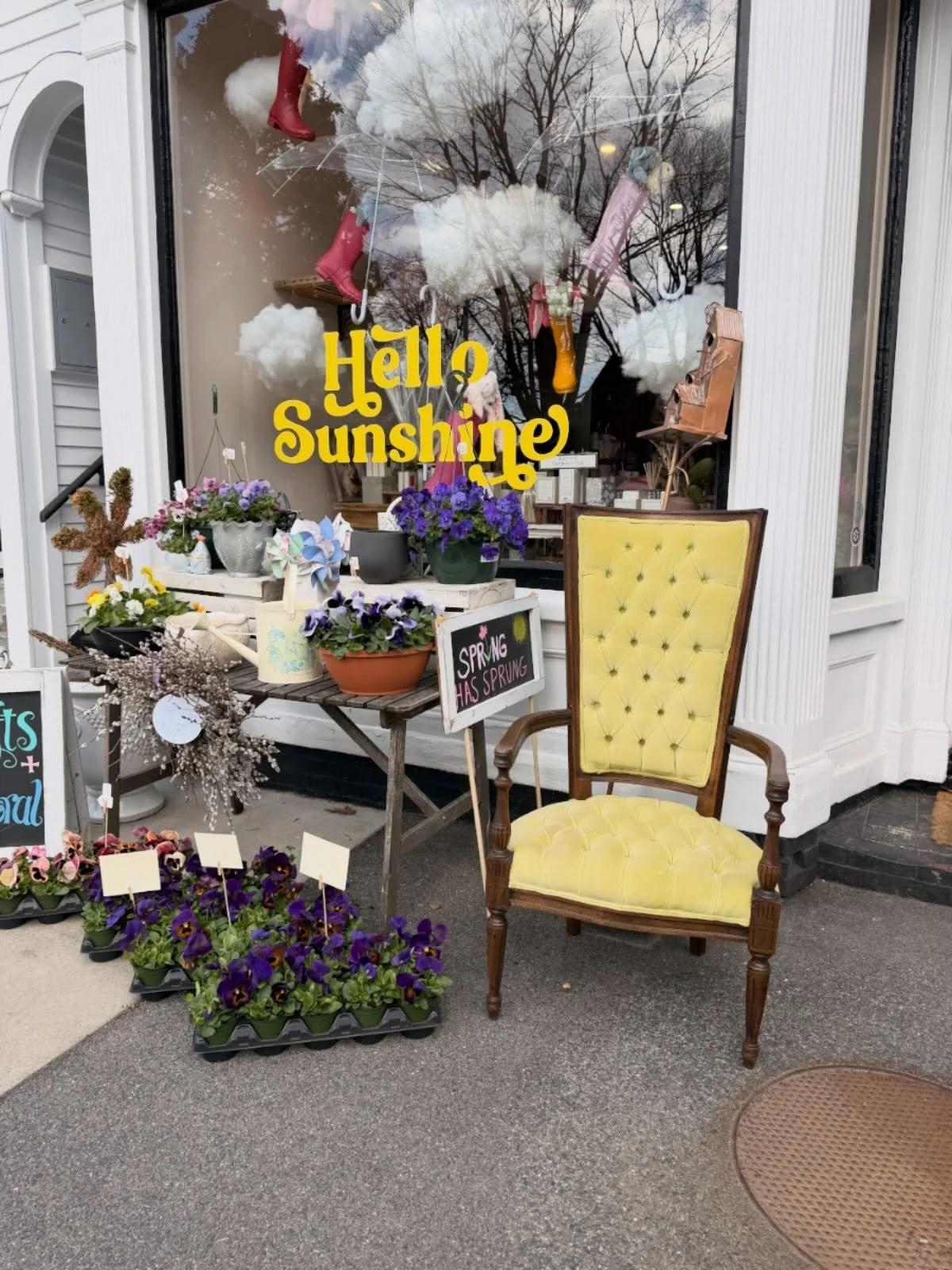 Easter bunny will be at L&amp;M around 11am today!!! 🐰✨🐣🧺🌸