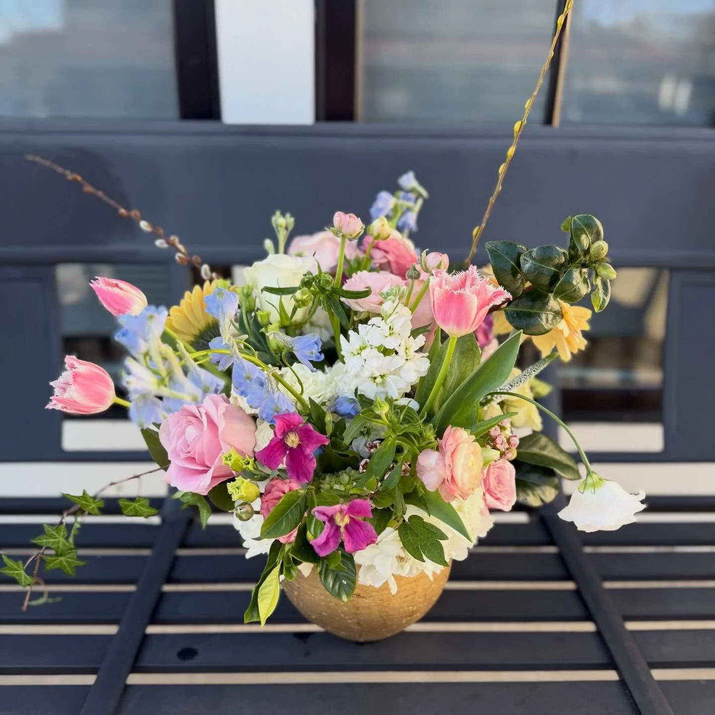 It&rsquo;s still not too late to place your Easter centerpiece orders! Call us or stop in today 🦋🌸🧺🐰🌞🐶🎀🪻🐣