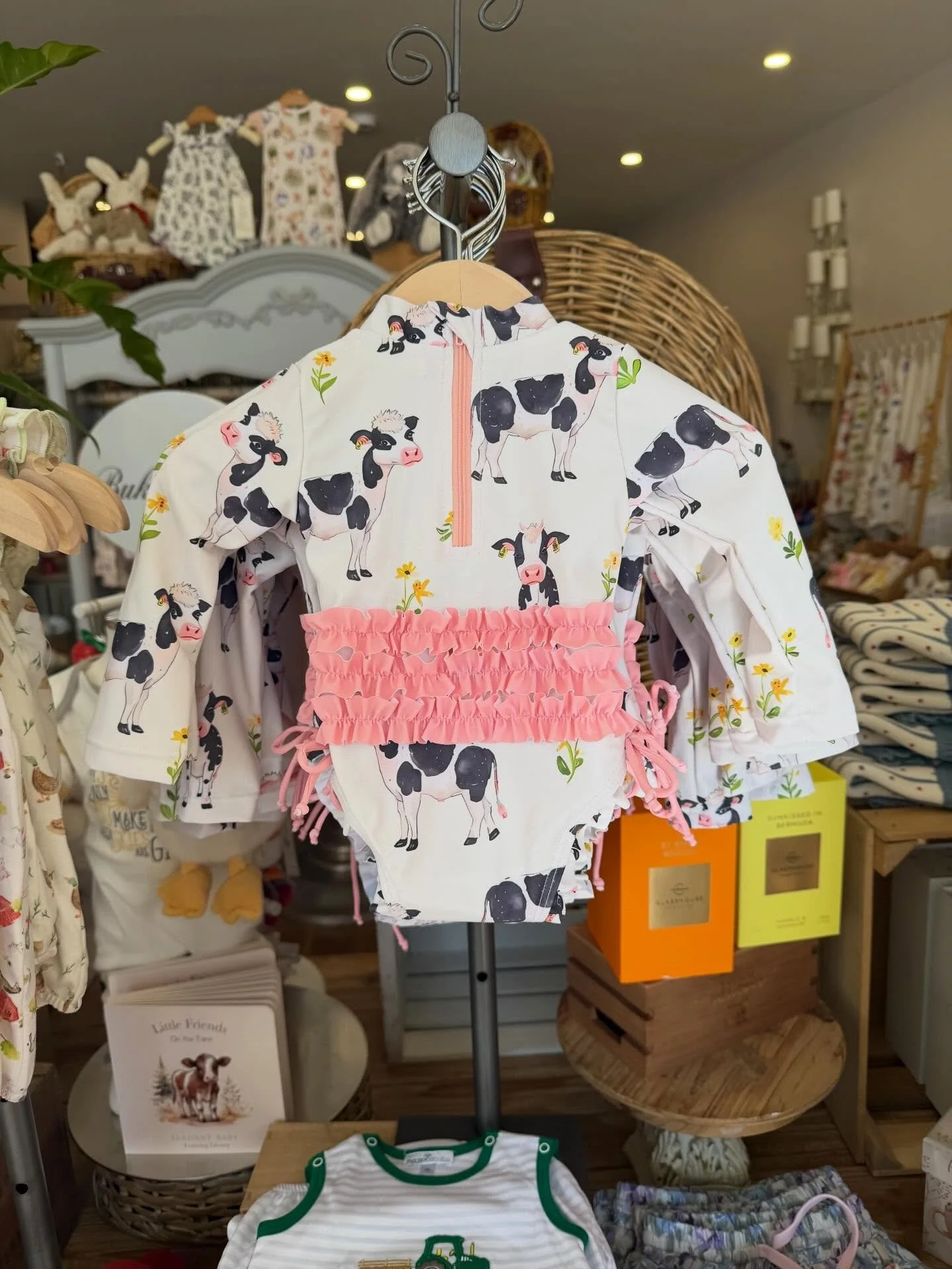 Sun-kissed and just arrived ✨🌸 Our newest summer kids &amp; baby treasures have been arriving at Lavender &amp; Moss! Made for golden days by the sea. 🌿☀️

Stop in, soak it up, and find your babies new favorite summer piece 💛