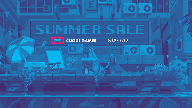 Steam Summer Sale Under Way with 6 Clique Games Titles Discounted