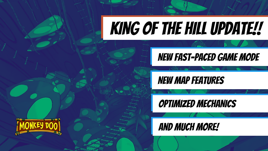 Conquer the Heights with Monkey Doo's "King of the Hill" Update!