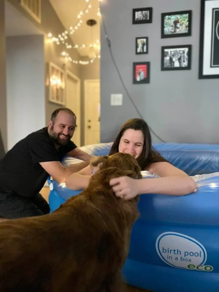 water birth home birth