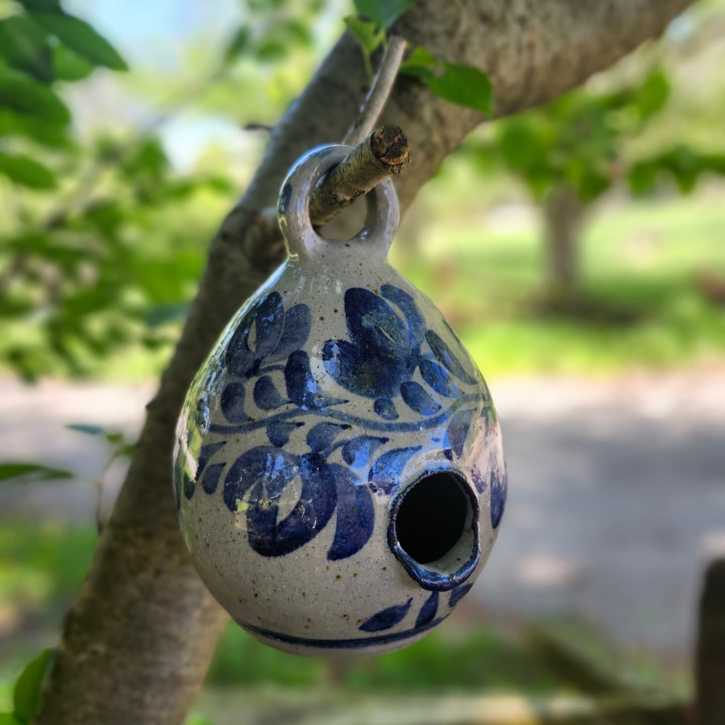 We were planning to hold these back for Pike Days but we just couldn't wait! Check out our brand new birdhouse design! Each piece is unique in shape and decoration. Price is $52.
*please note these must be hung in the shade to avoid harm to bird eg