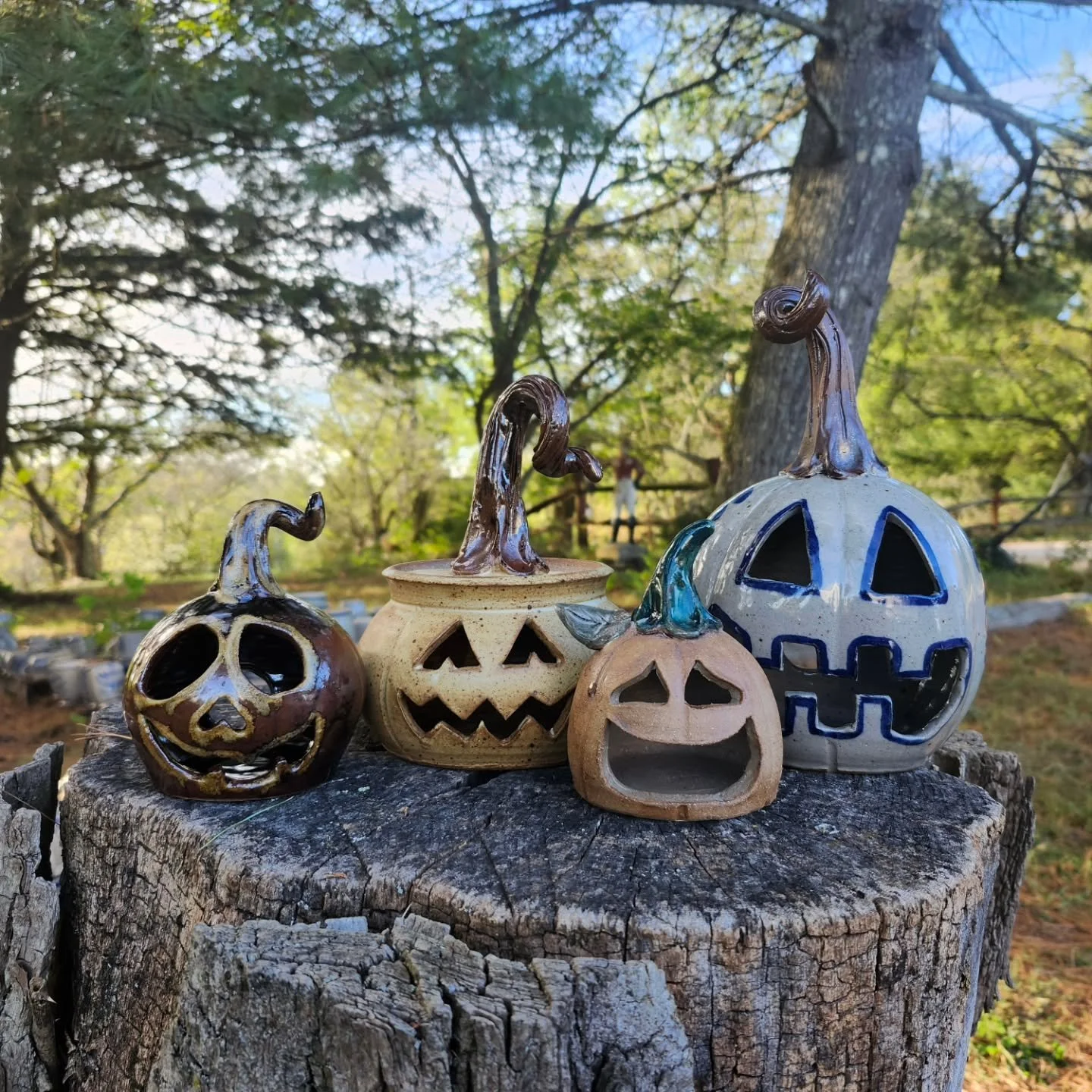 It's a beautiful day at the Hickory Apple Festival! We're stocked up on pumpkins and one of a kind pottery. We hope to see you today and tomorrow!