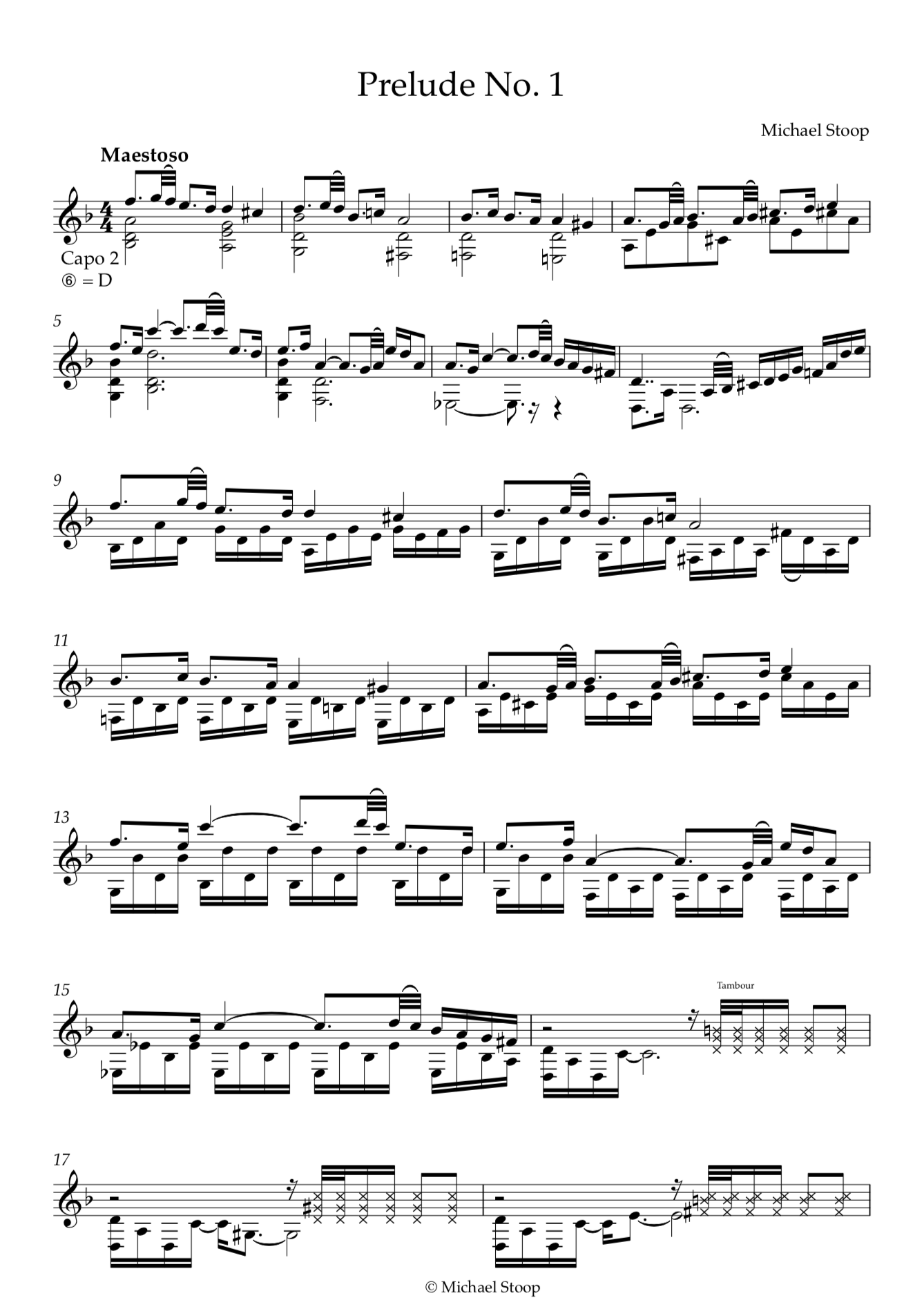Prelude No. 1