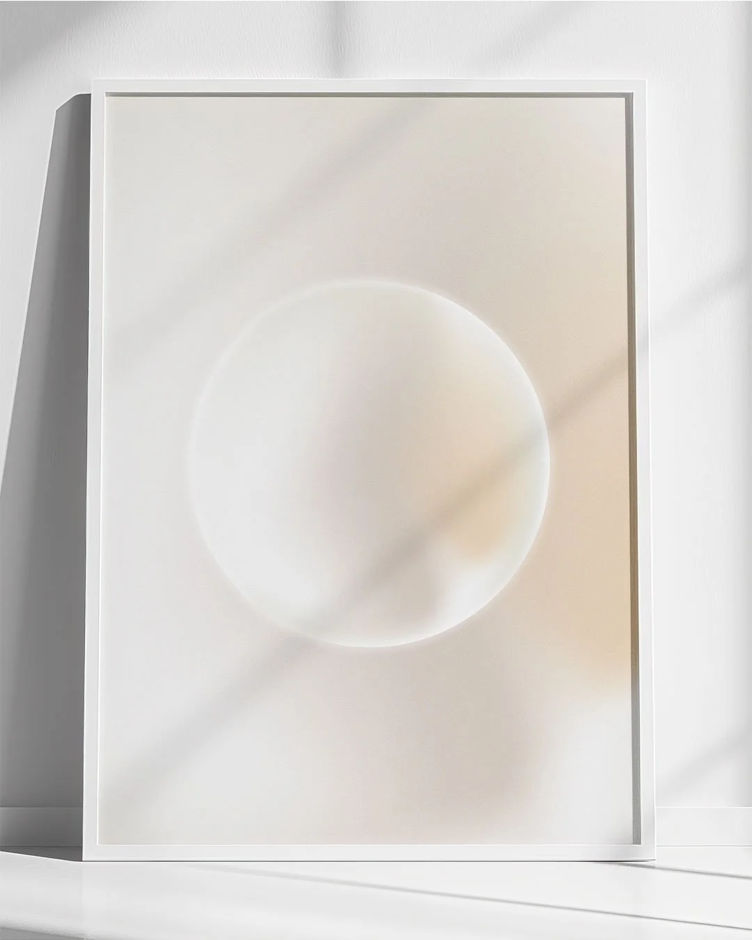 Pearl Moon – Fine Art Mond Poster | 50×70 cm