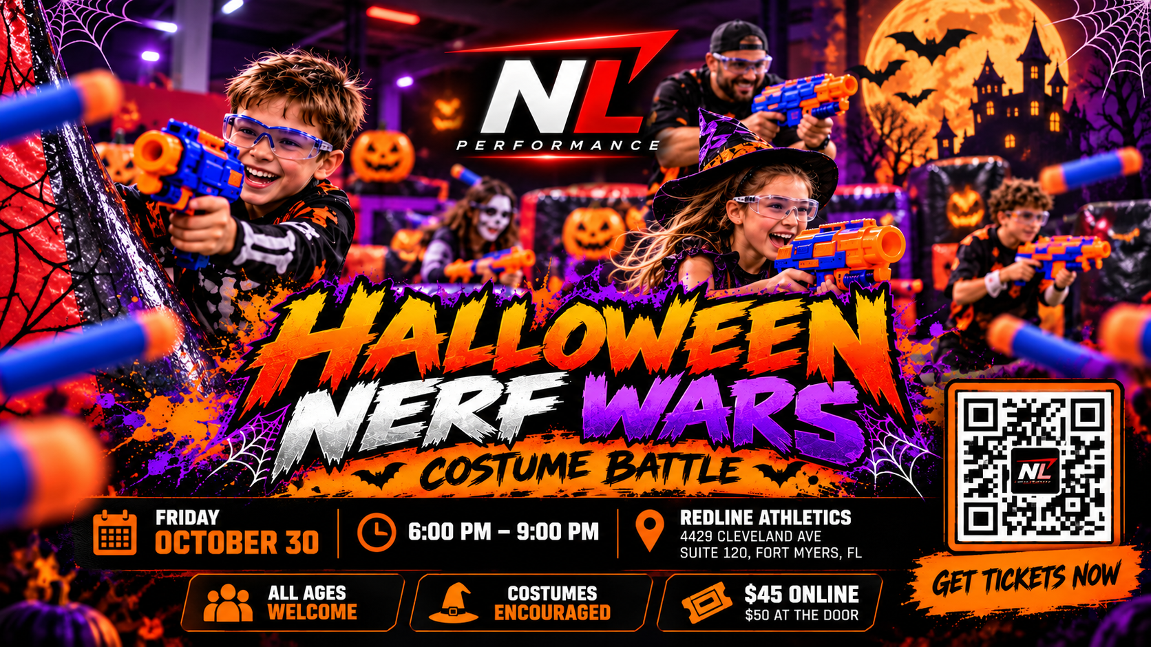 Next Level Nerf  War Events Fort Myers FL