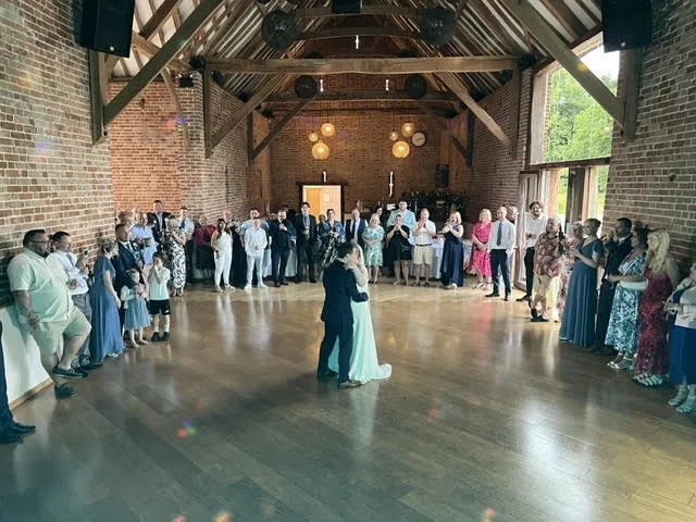 A first dance at Southwood Hall, Norfolk 
