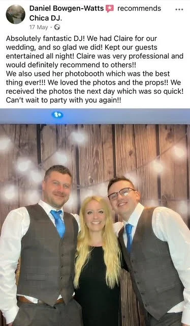 Selfie Booth feedback Norfolk