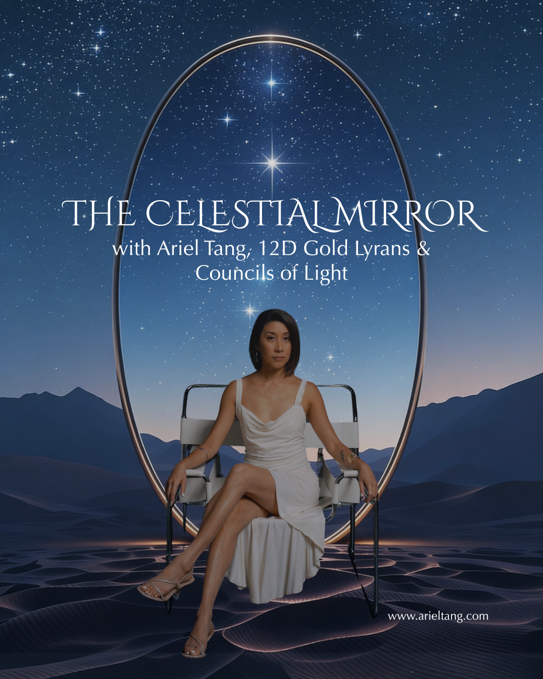 The Celestial Mirror Transmission with Ariel & 12D Gold Lyrans