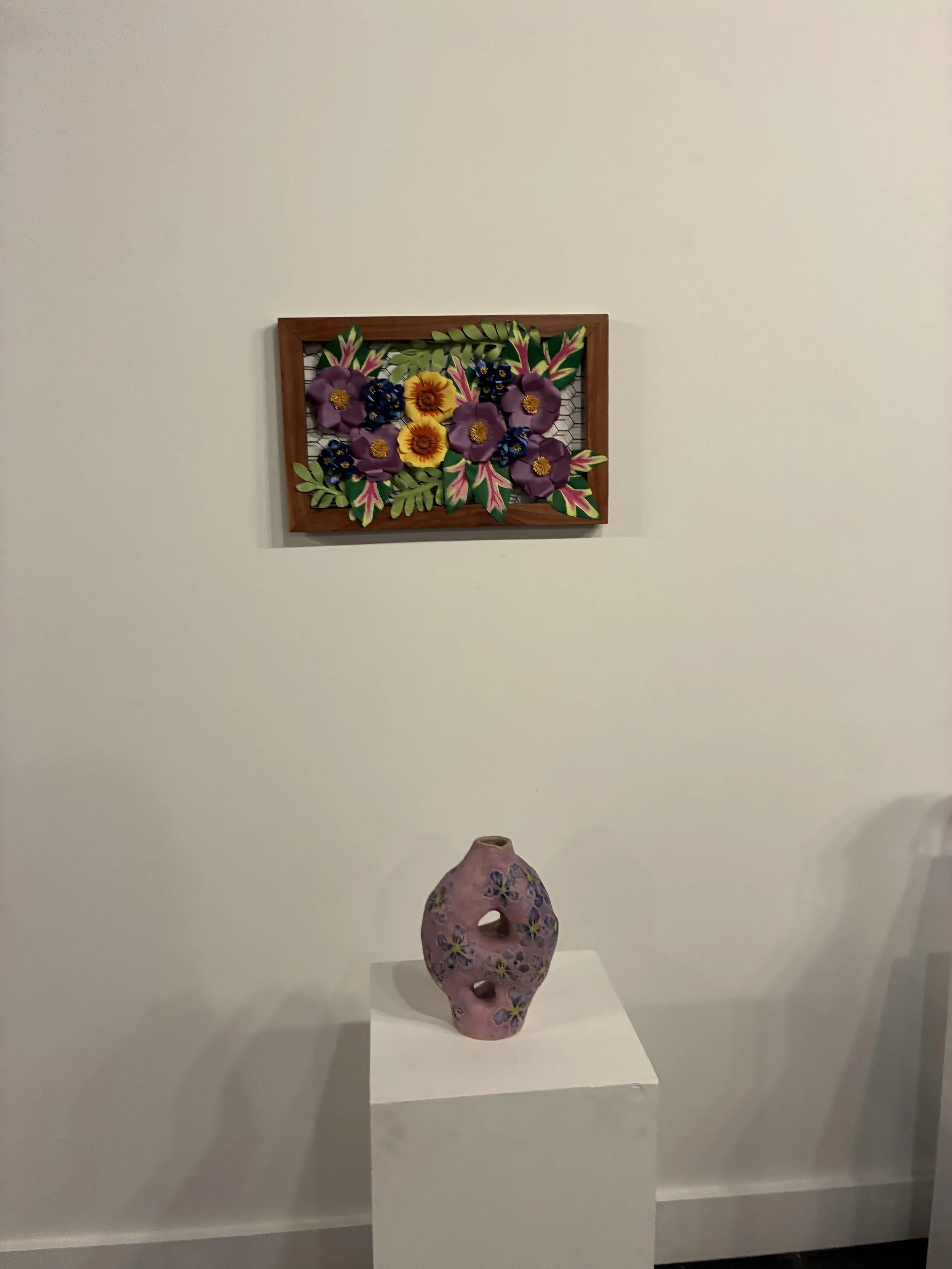 Final Fern &amp;  Blossoms on a Vessel