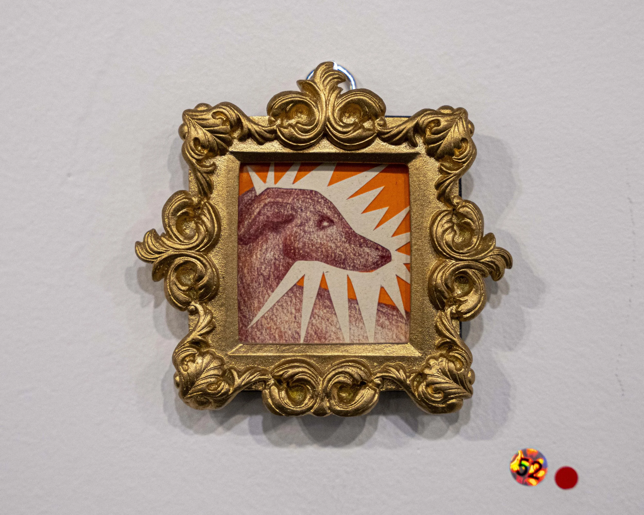  Jane Daniel, Yuma Zoom-ah, 2025, Color Pencil on paper 