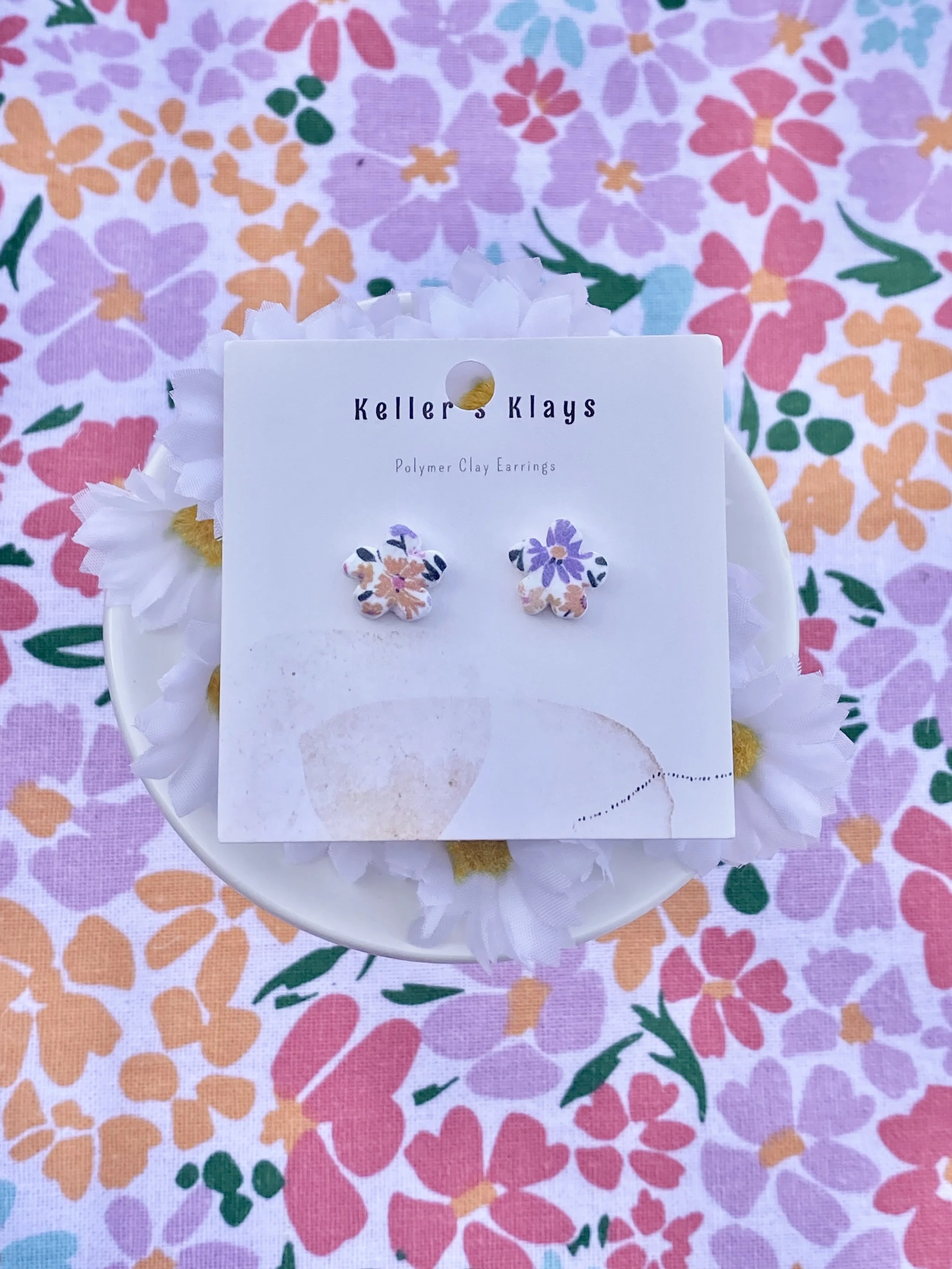 Floral Studs