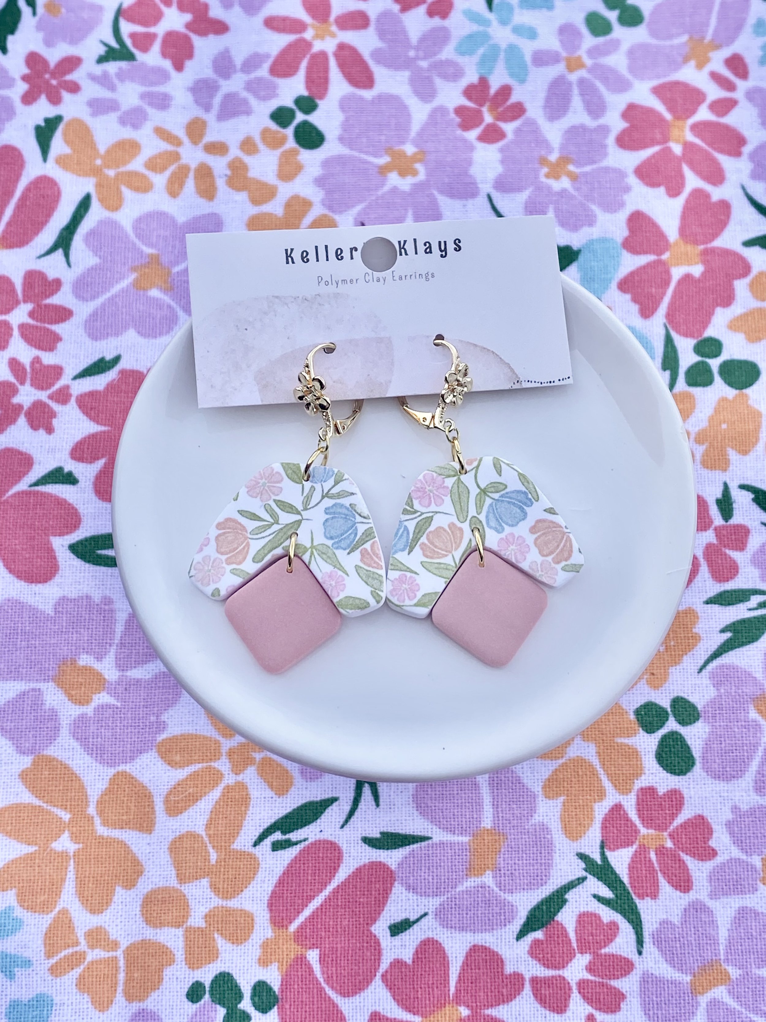 Flower Transfer Dangle