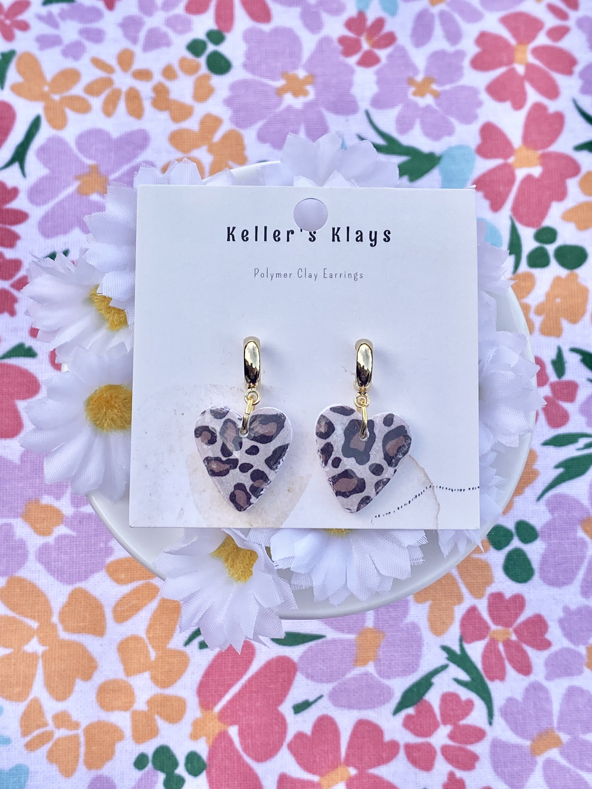 Little Brown Leopard Heart