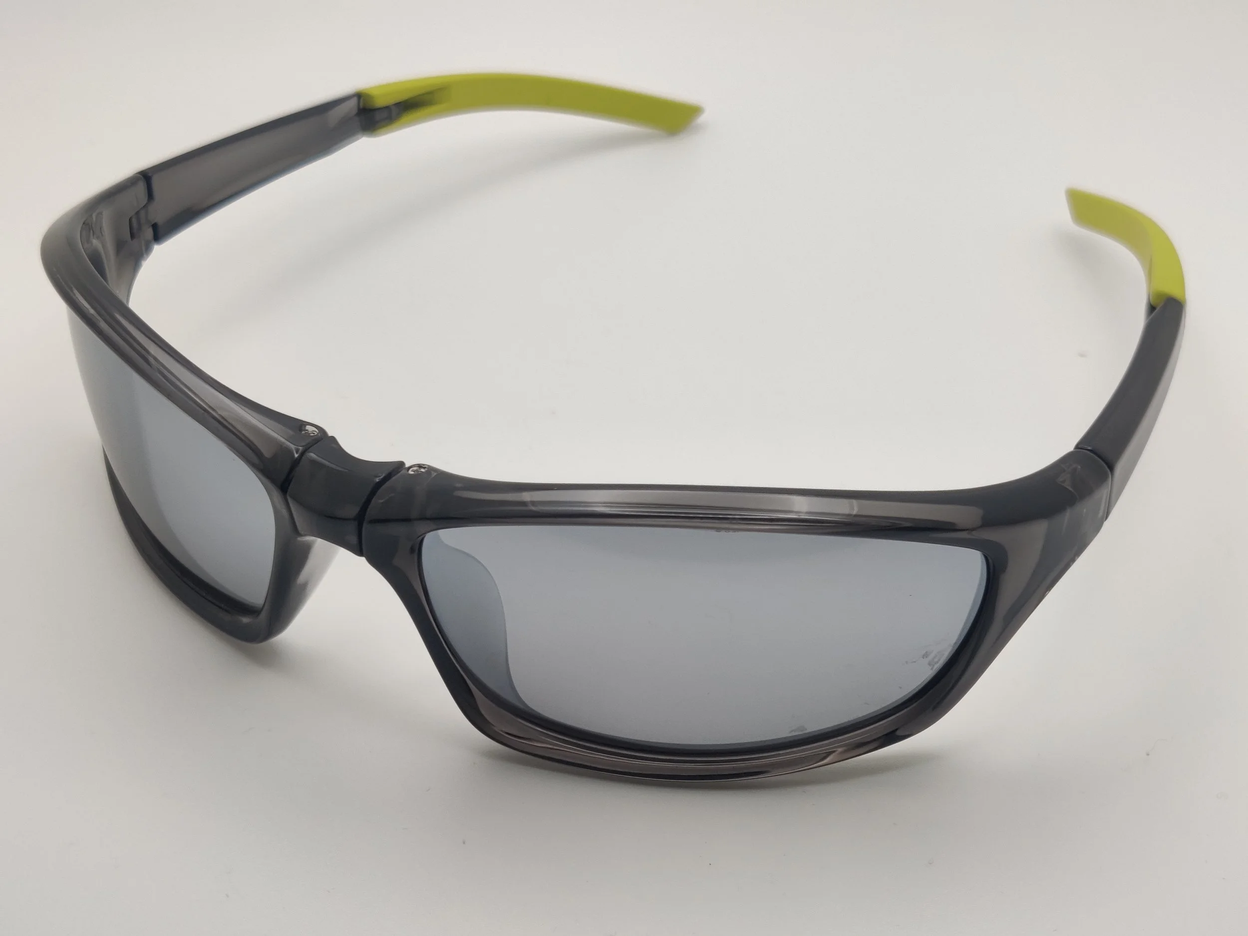OE FOLDABLE BLACK SILVER MIRROR POLARIZED