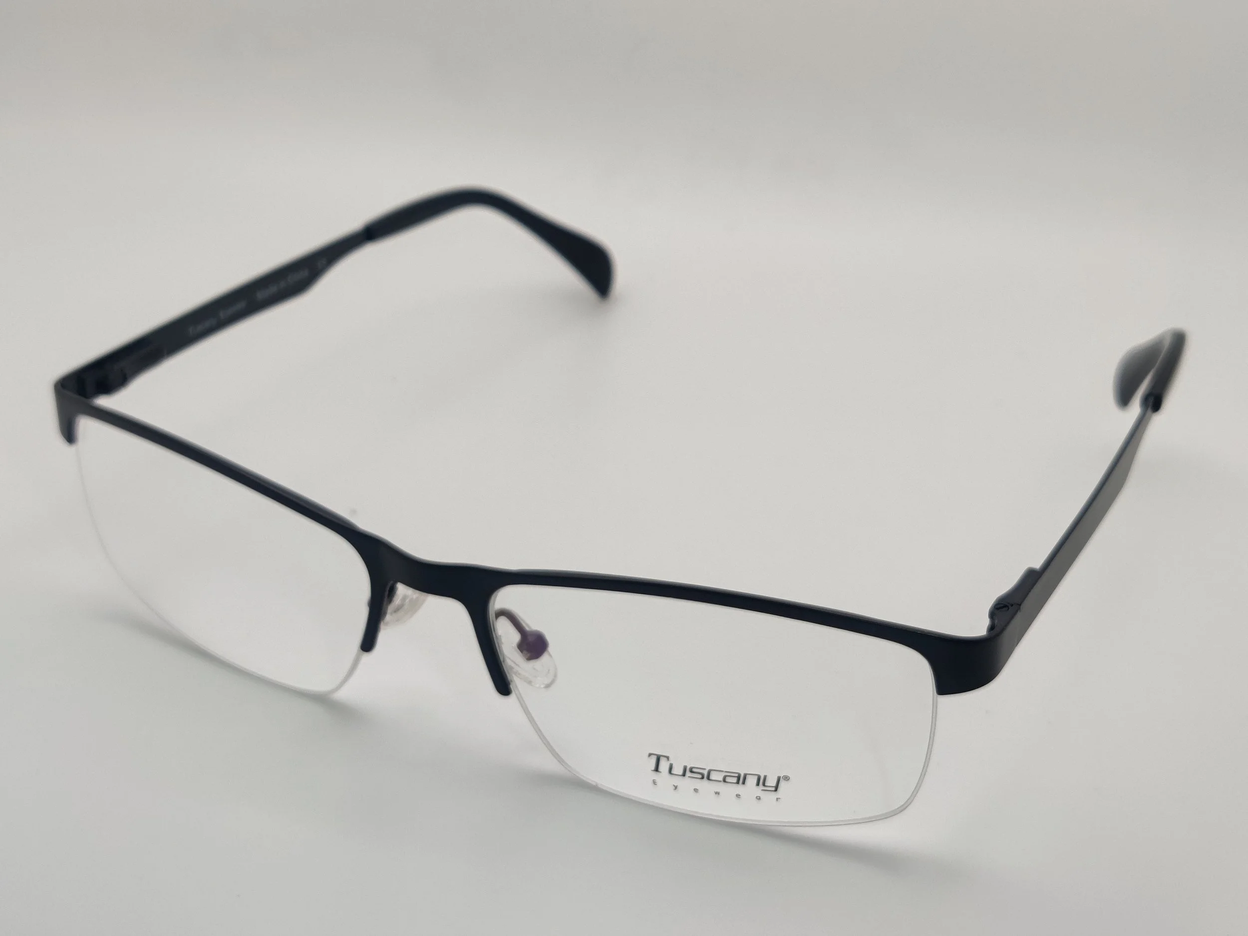 Black Semi-Rimless TUS 672-02