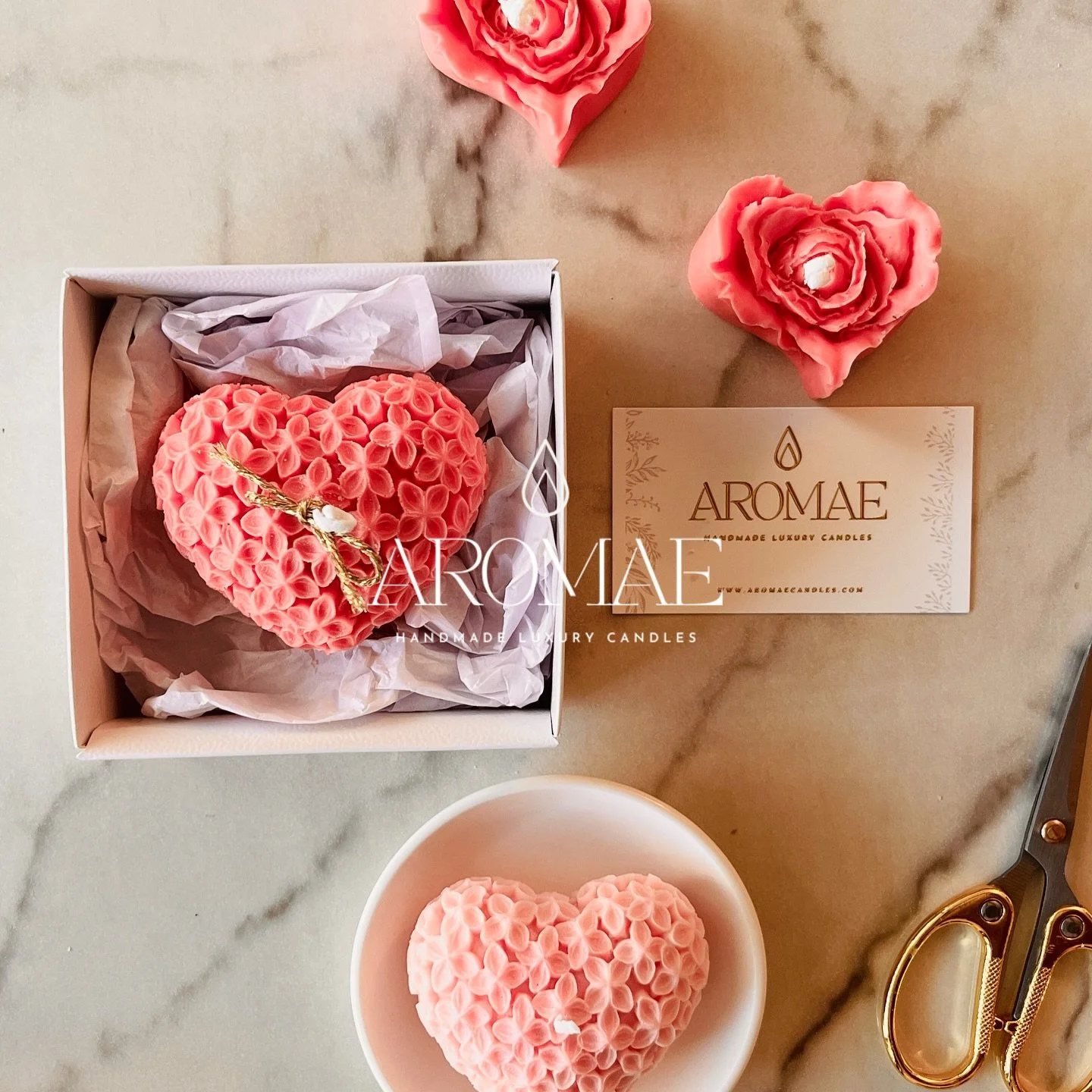 These Aromae Heart Candles feel so special 🤍
Little pieces of love that last forever.
DM 💌

#heartcandles #valentinecandles #handmadecandles #candlelove #candlesofinstagram #romanticgifts #valentinesgiftideas #giftwithlove #luxurycandles #coconutso