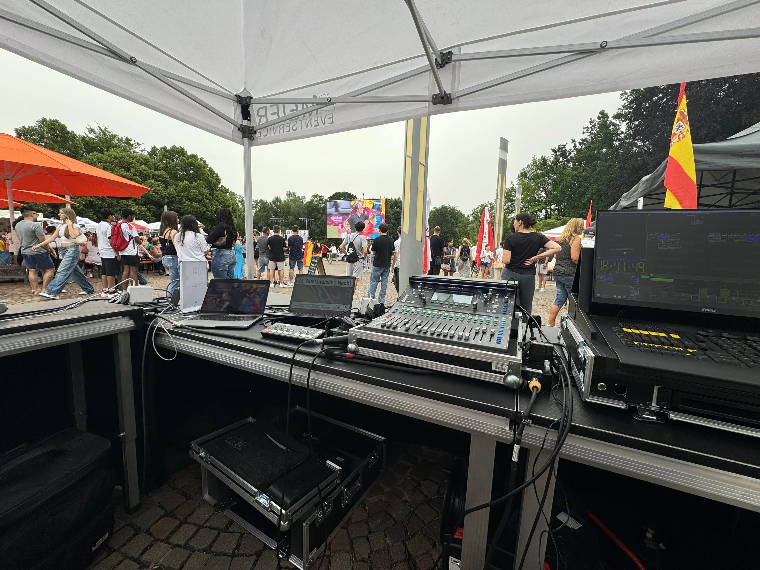 Eventtechnik, Allen Heath SQ5, GrandMa, Meier Eventservice
