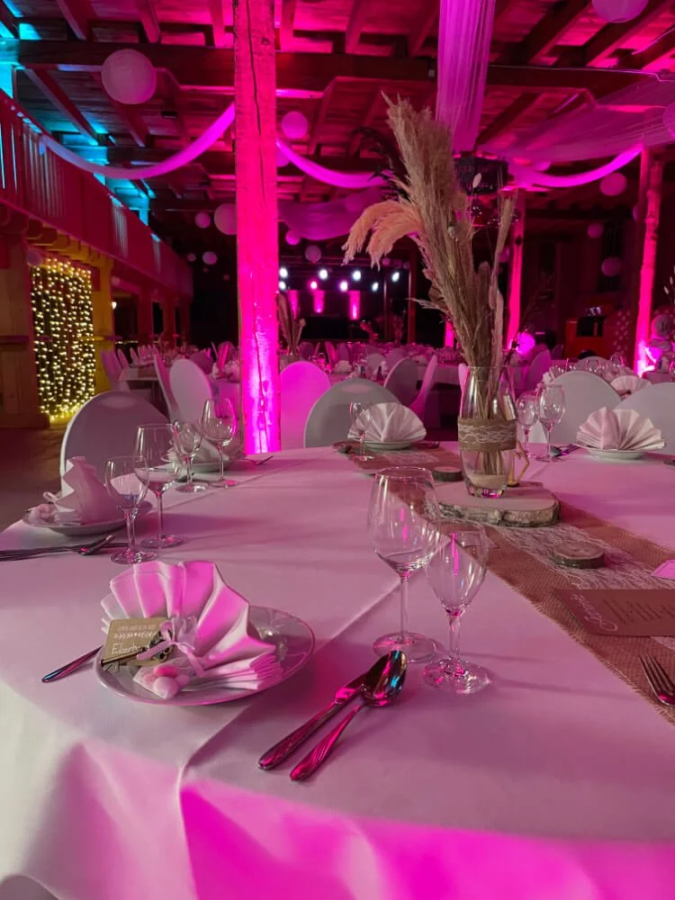 Hochzeit, Geburtstag, Feier in der Faktorei am Bergwerg Neubulach mit Meier Eventservice