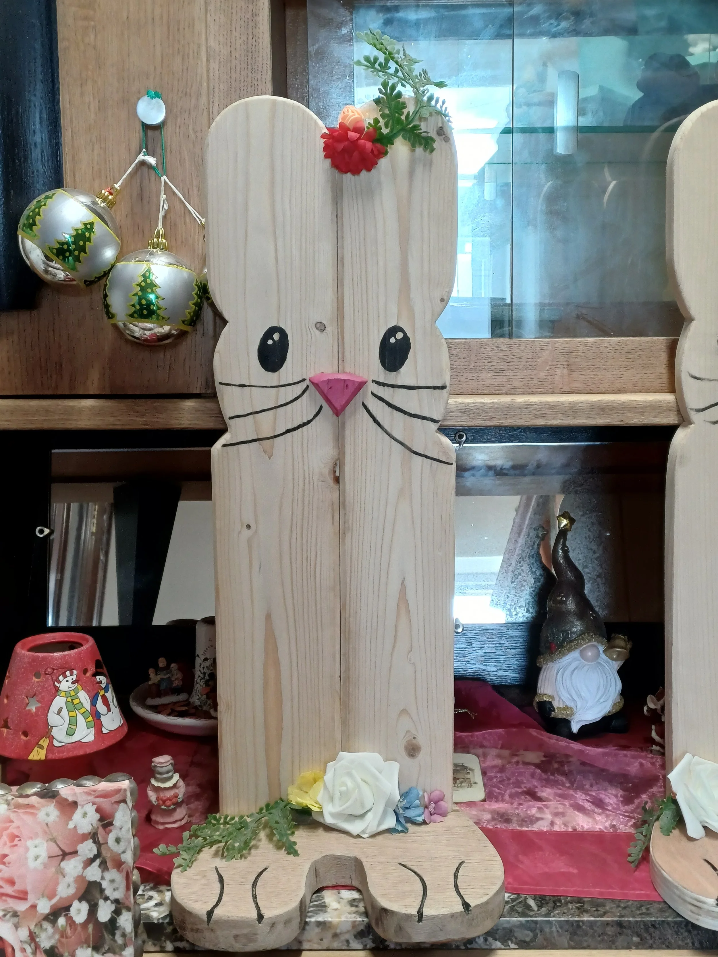 Décoration lapin en bois – charme naturel & esprit campagne