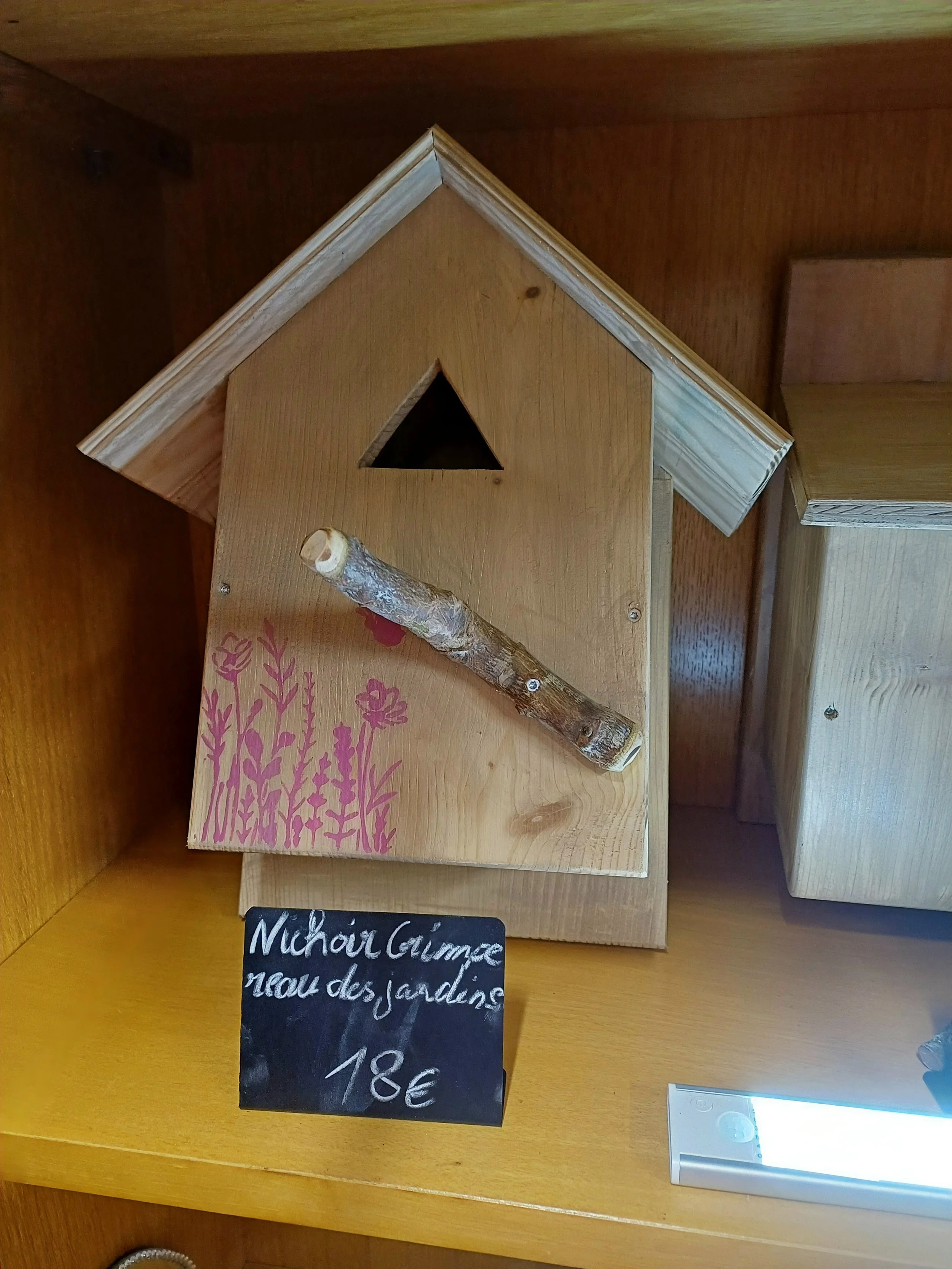 nichoir pour grimpereau des jardins