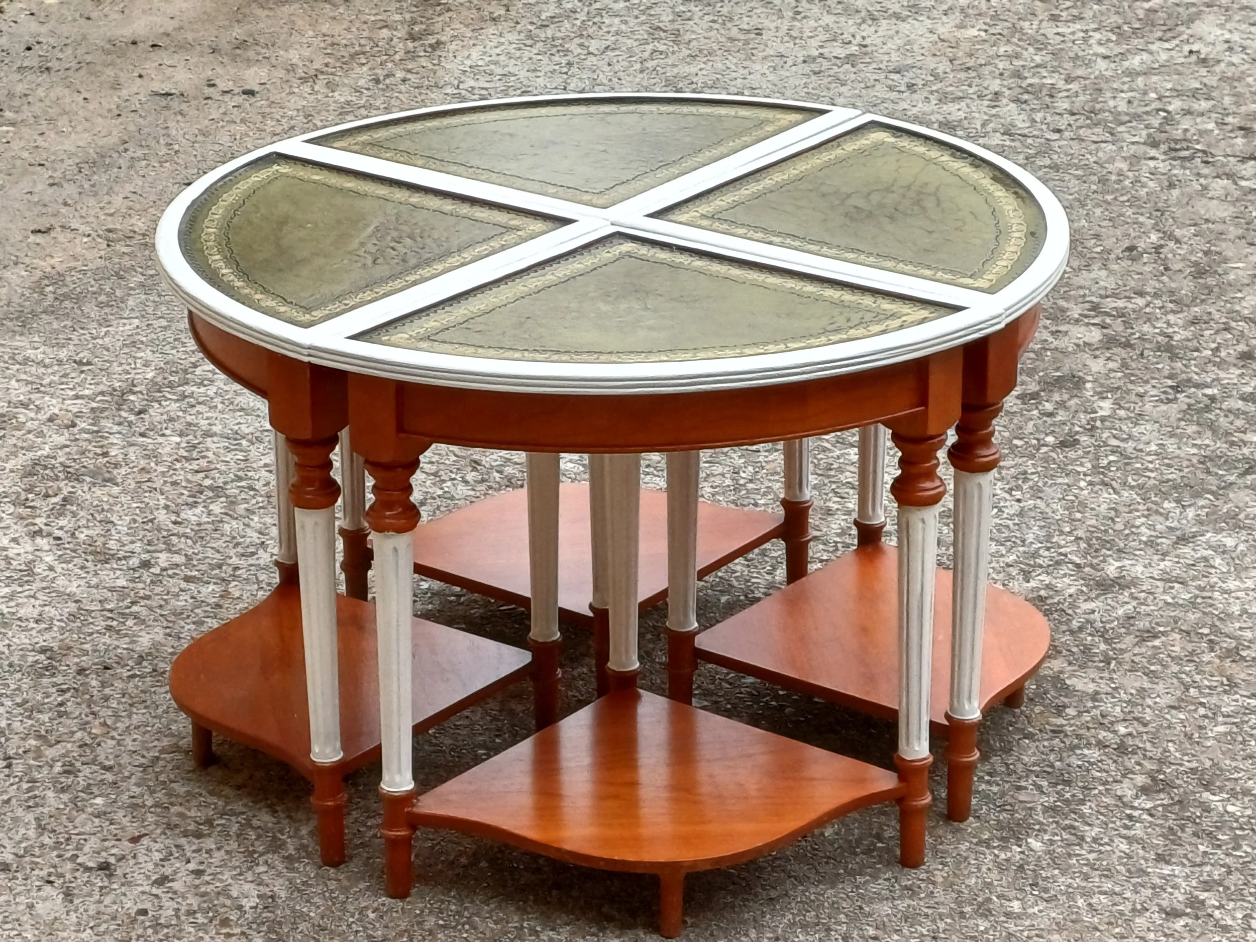 Table basse modulable 4 en 1 – Pièce unique relookée