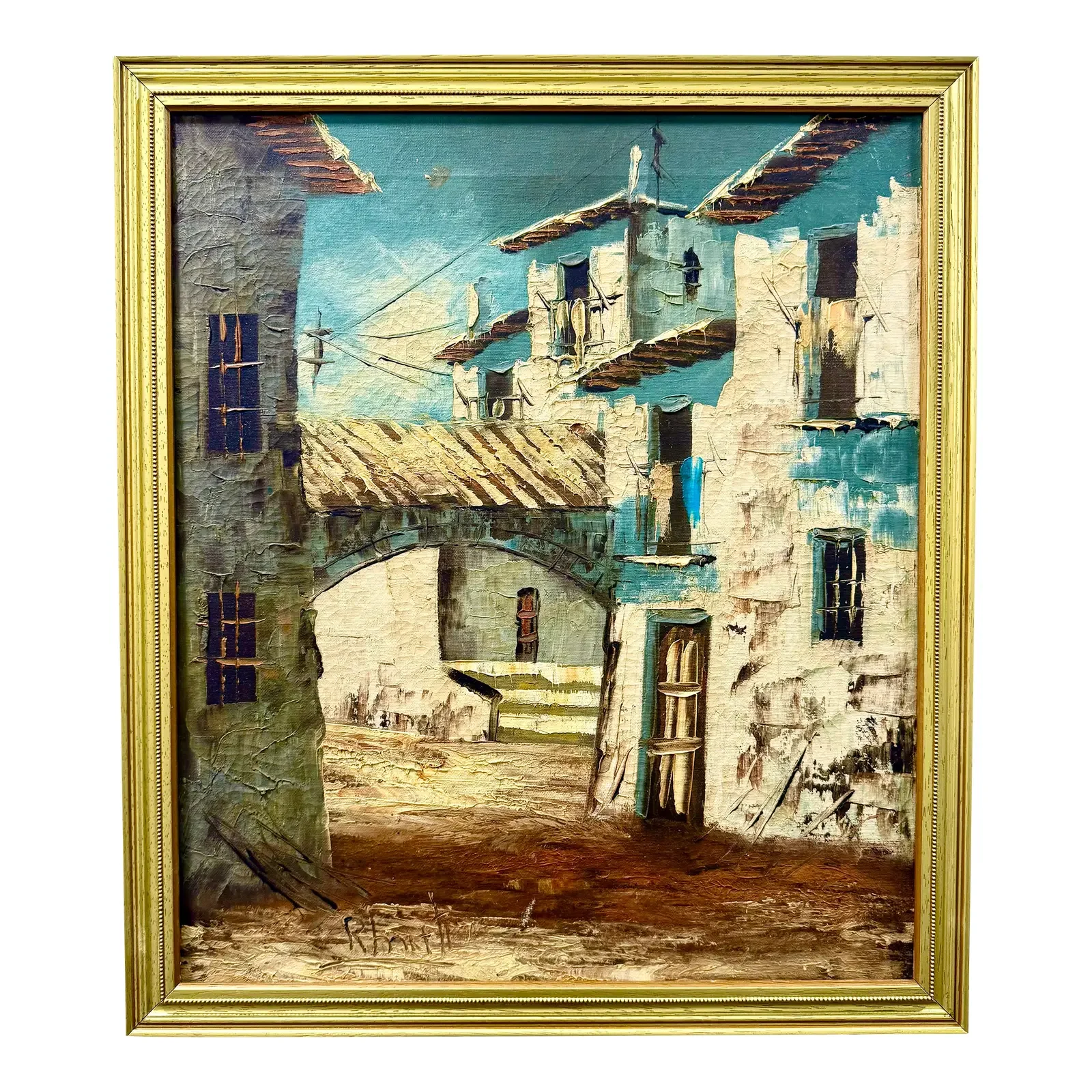 vintage-oil-painting-of-spanish-village-old-town-scene-signed-8616.webp