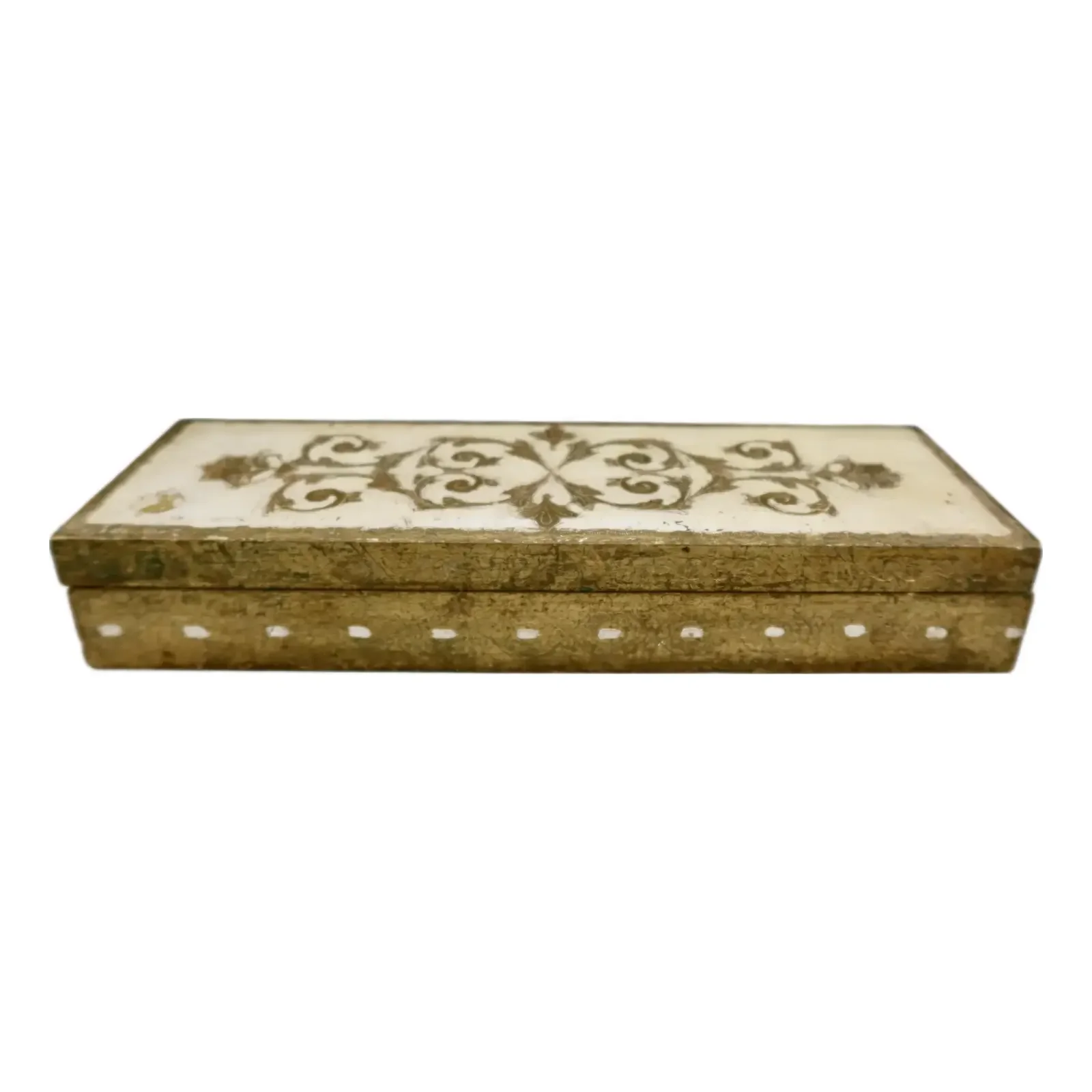 Vintage Florentine Giltwood Box