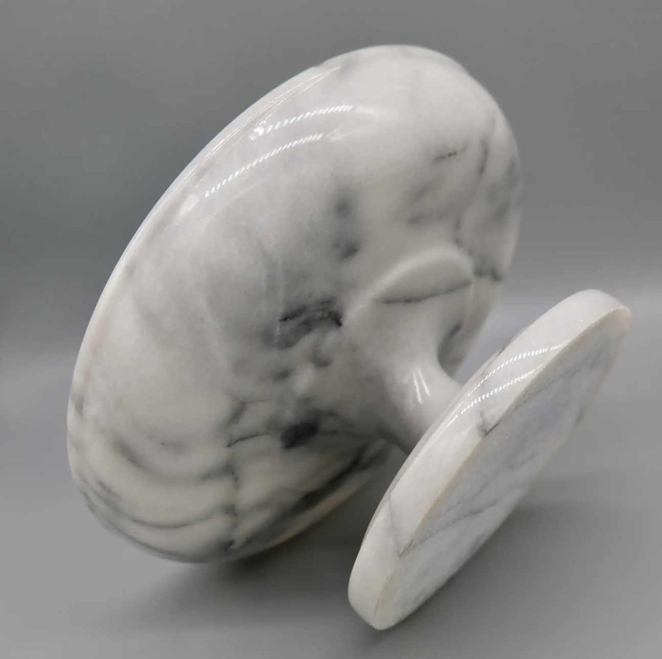 Vintage Marble Pedestal Compote