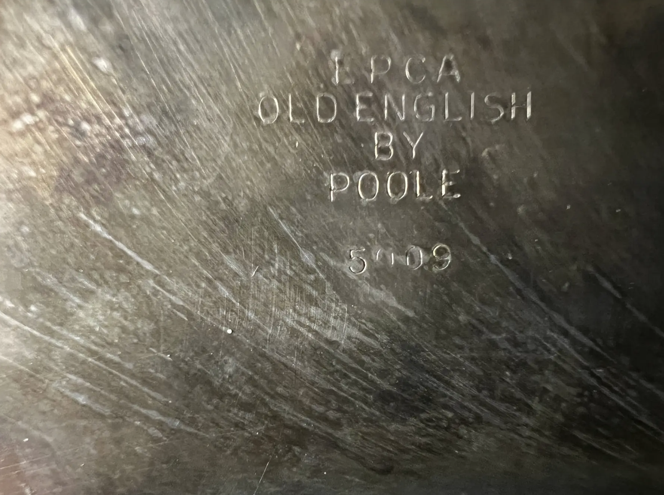 Vintage Poole Silverplate Serving Platter