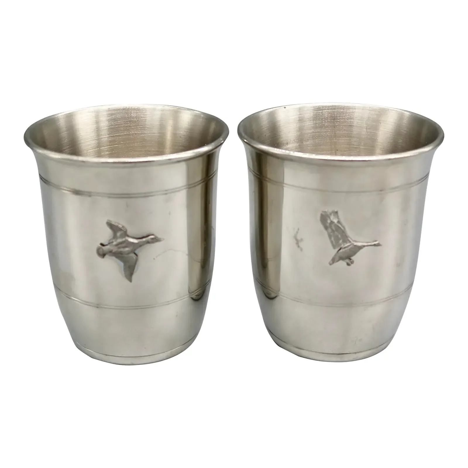 Pewter "Waterfowl Edition" Chesapeake Bay Cups