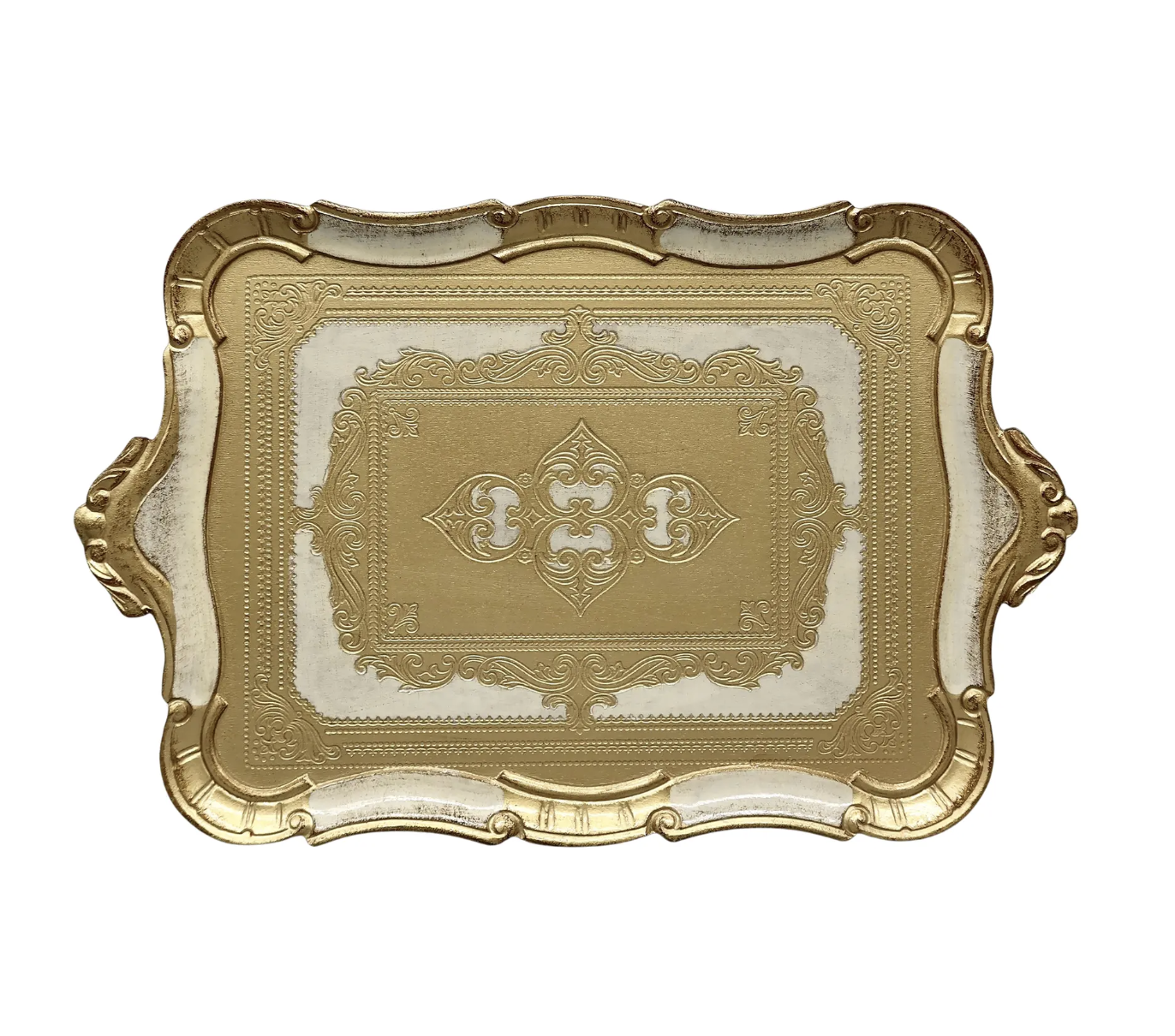 Large Italian Florentine Gilt Tray