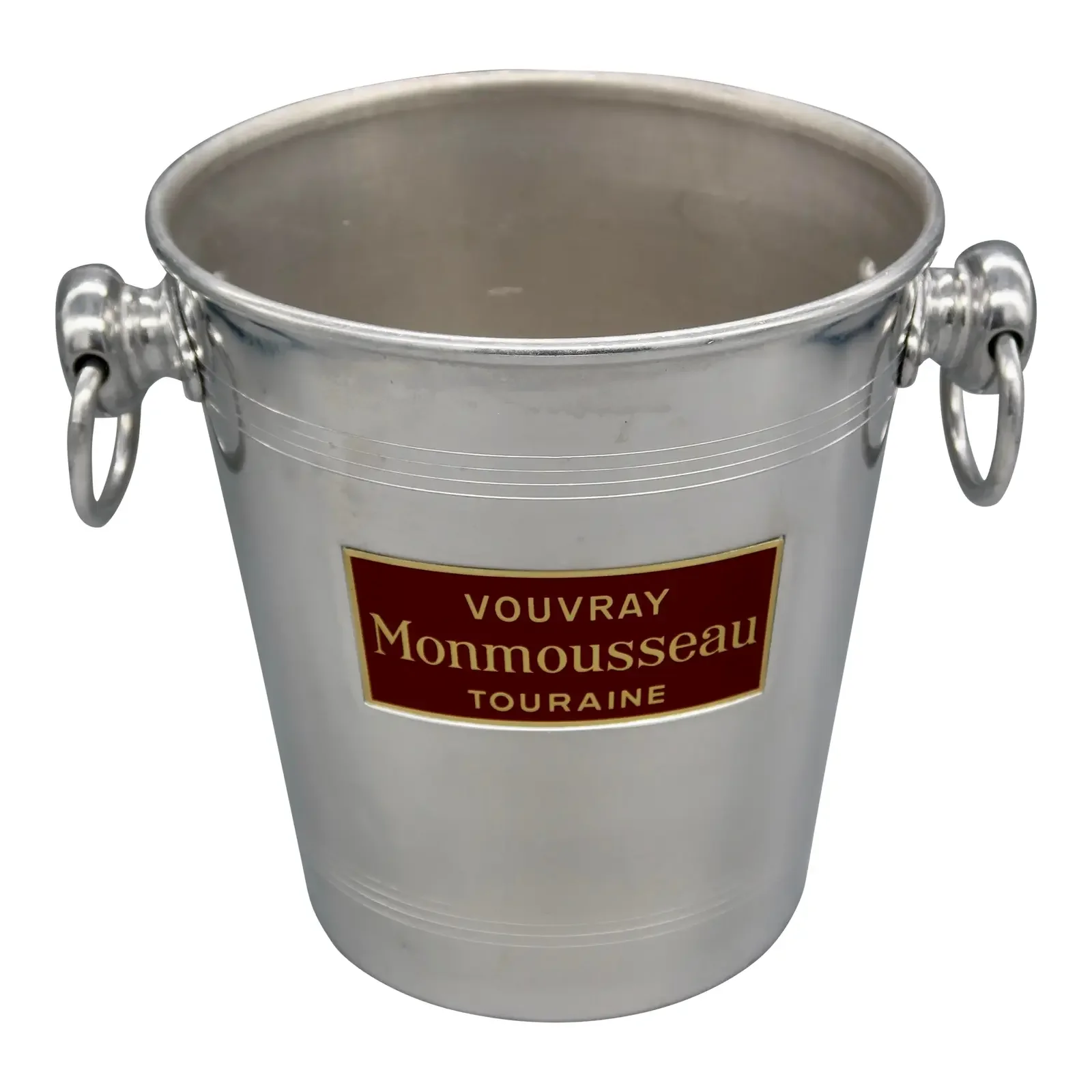 Vintage French Champagne Ice Bucket — Monmousseau Vouvray, Touraine