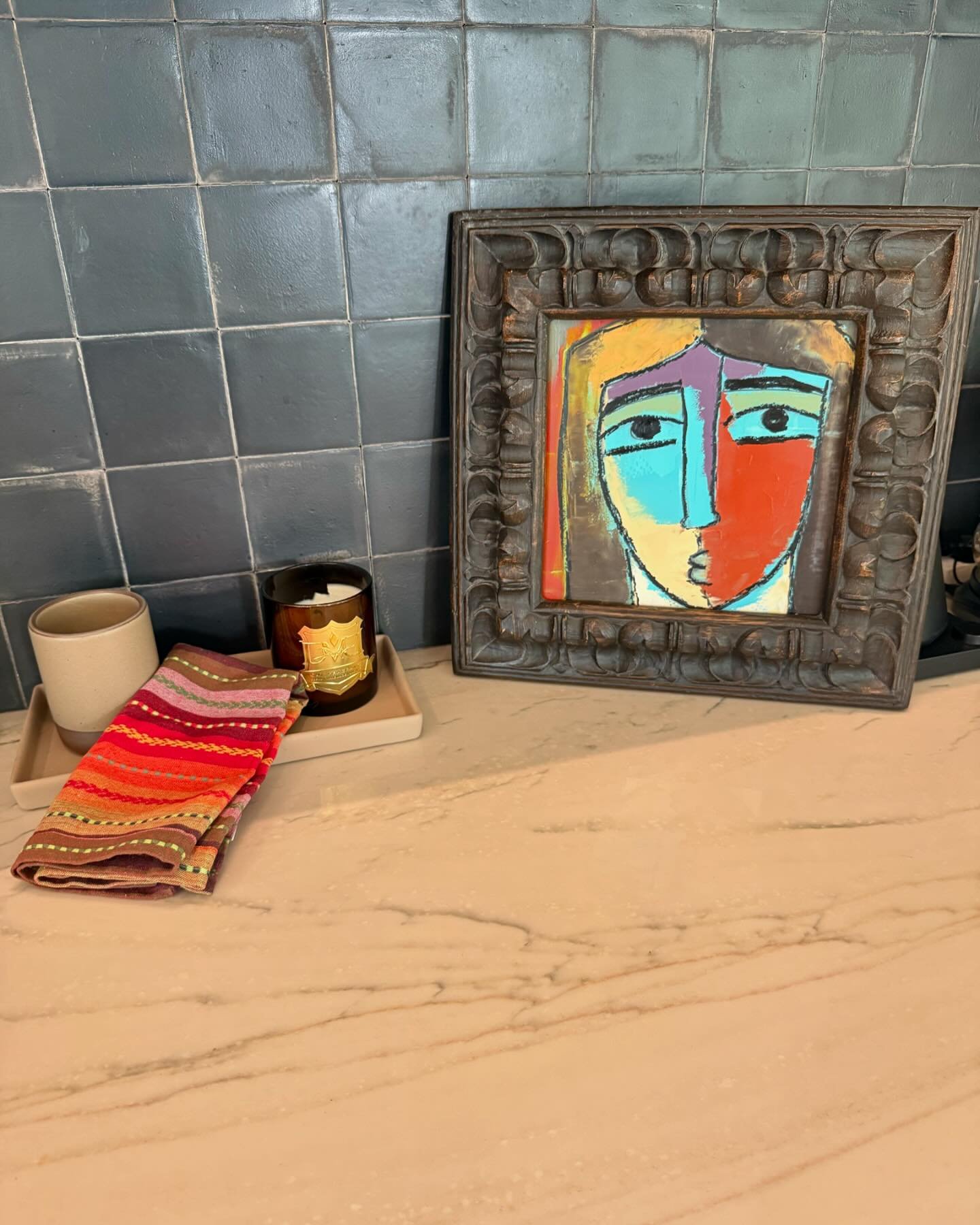 Eugenie #facesseries #framedfaces #arte_com_ #abstractpainter #coldwaxpainting #abstractartwork #coldwaxmedium #abstractpainting #mercerart #coldwaxandoilpainting #coldwaxandoil #coldwax #slaughterhousestudio #interiordesign