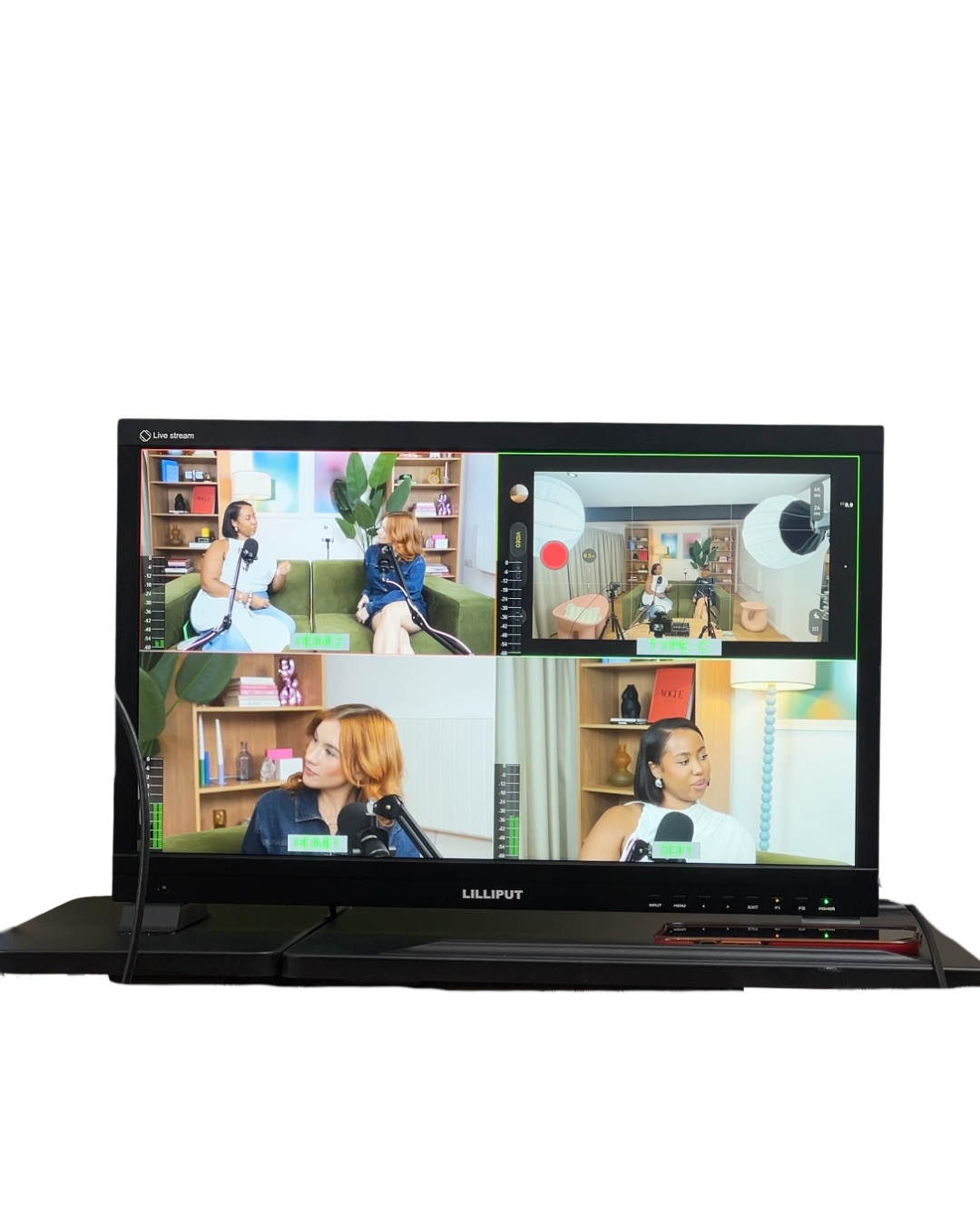 Lilliput 21inch Quad-View  Monitor