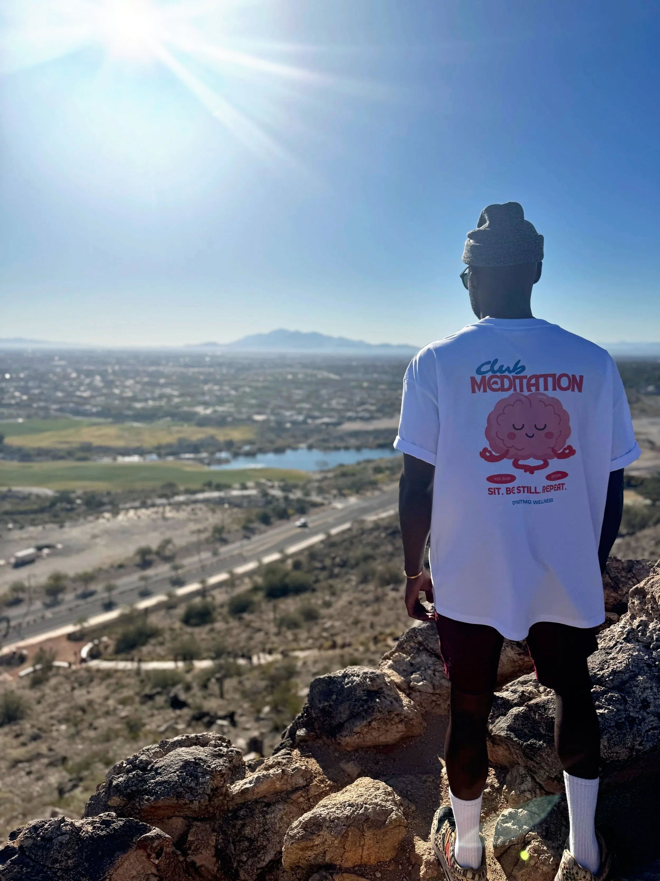 Club Meditation™ Oversized Tee