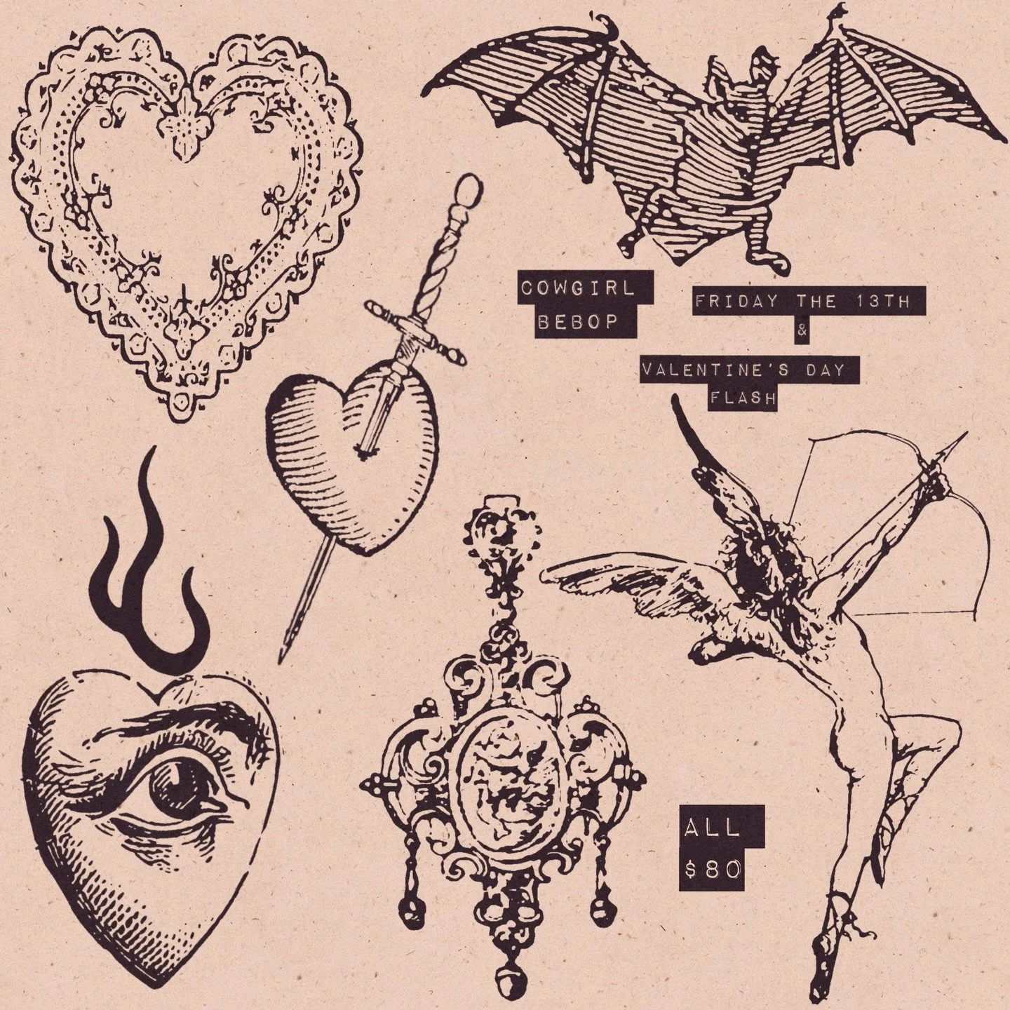 Austin&rsquo;s flash for the Friday 13th special!!! In Lexington, starting at noon, first come first served!!!