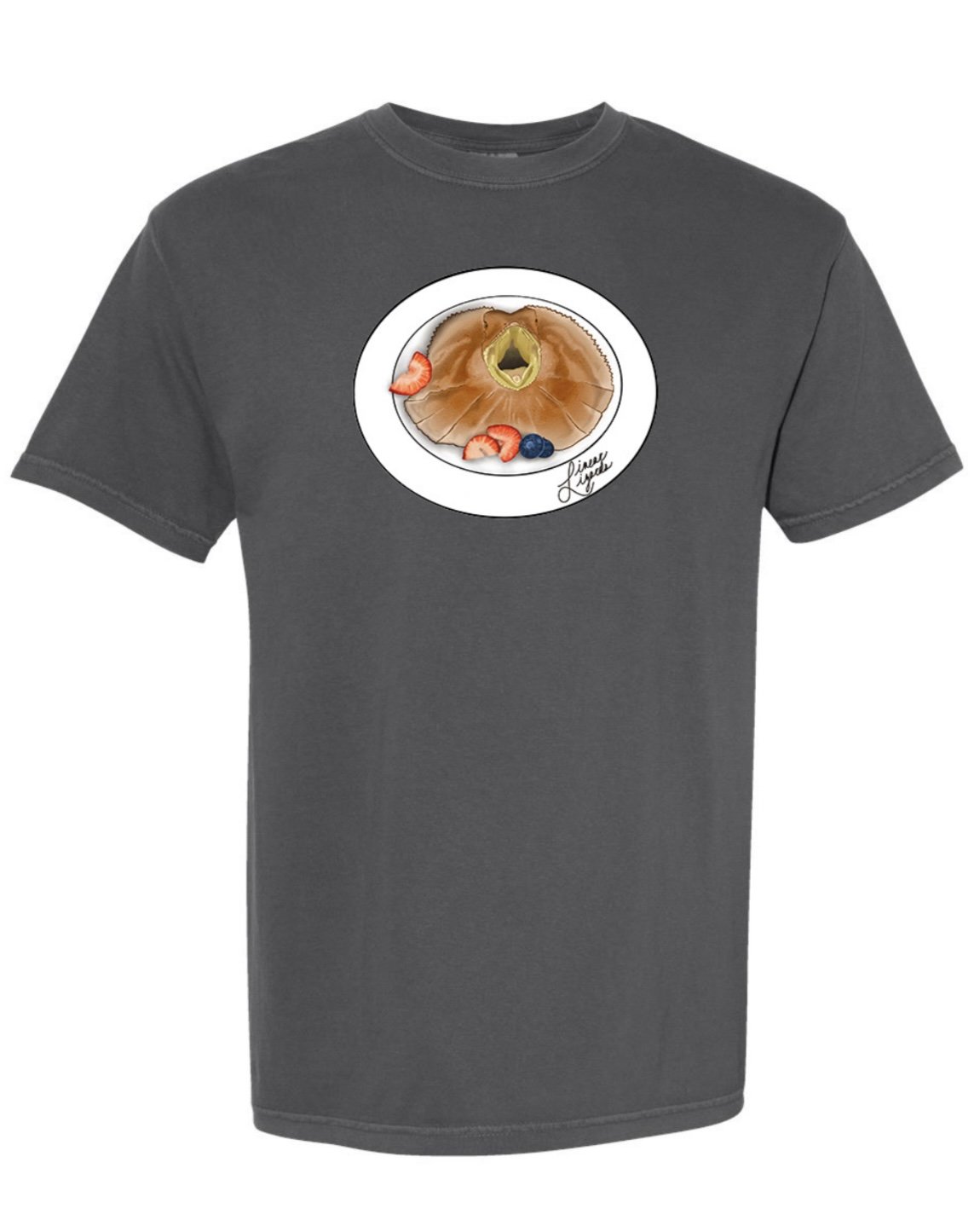 Frilled Pancake Shirt (Graphite)